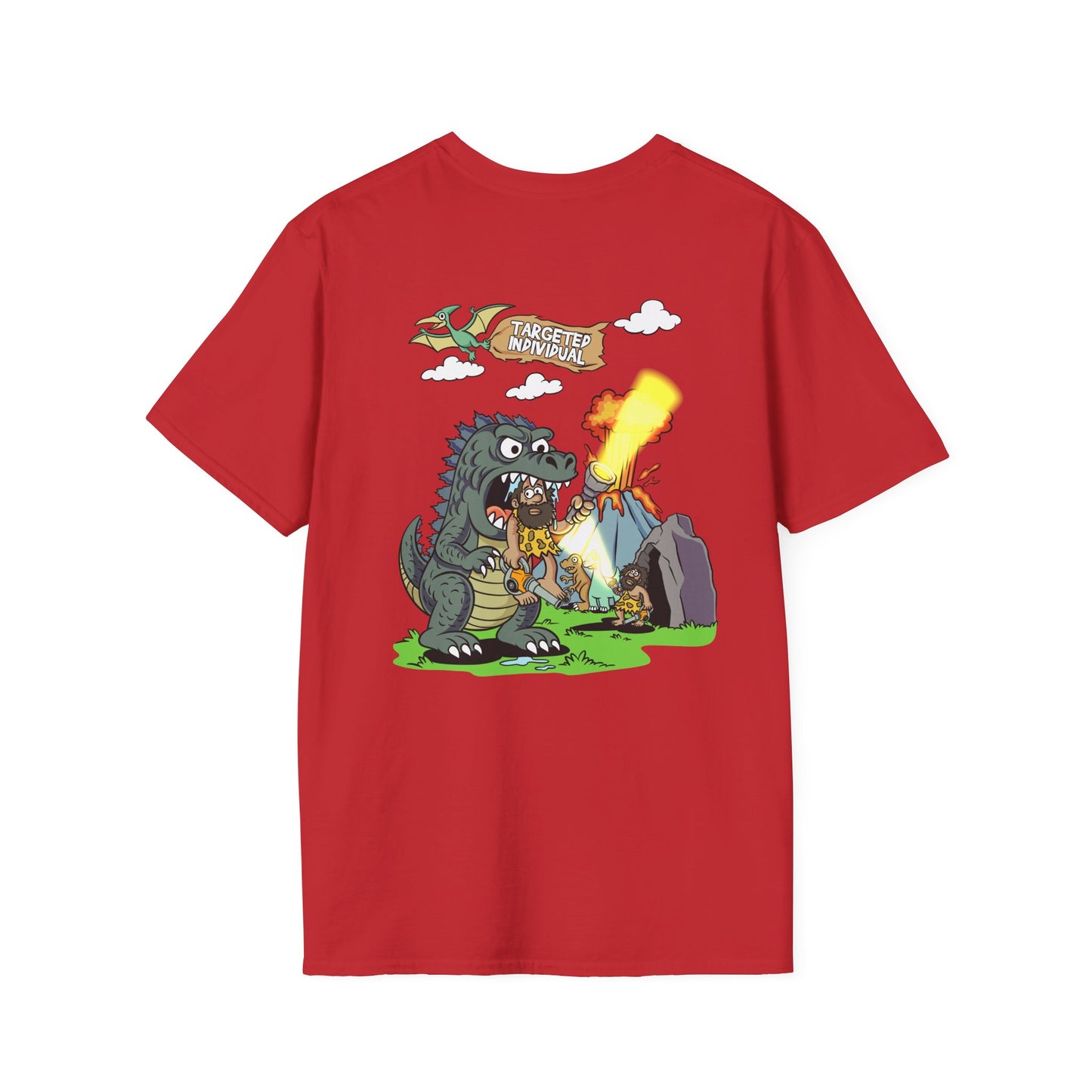 Godzilla Camping T-Shirt — 'Gojita's Wild Camp' Graphic Tee