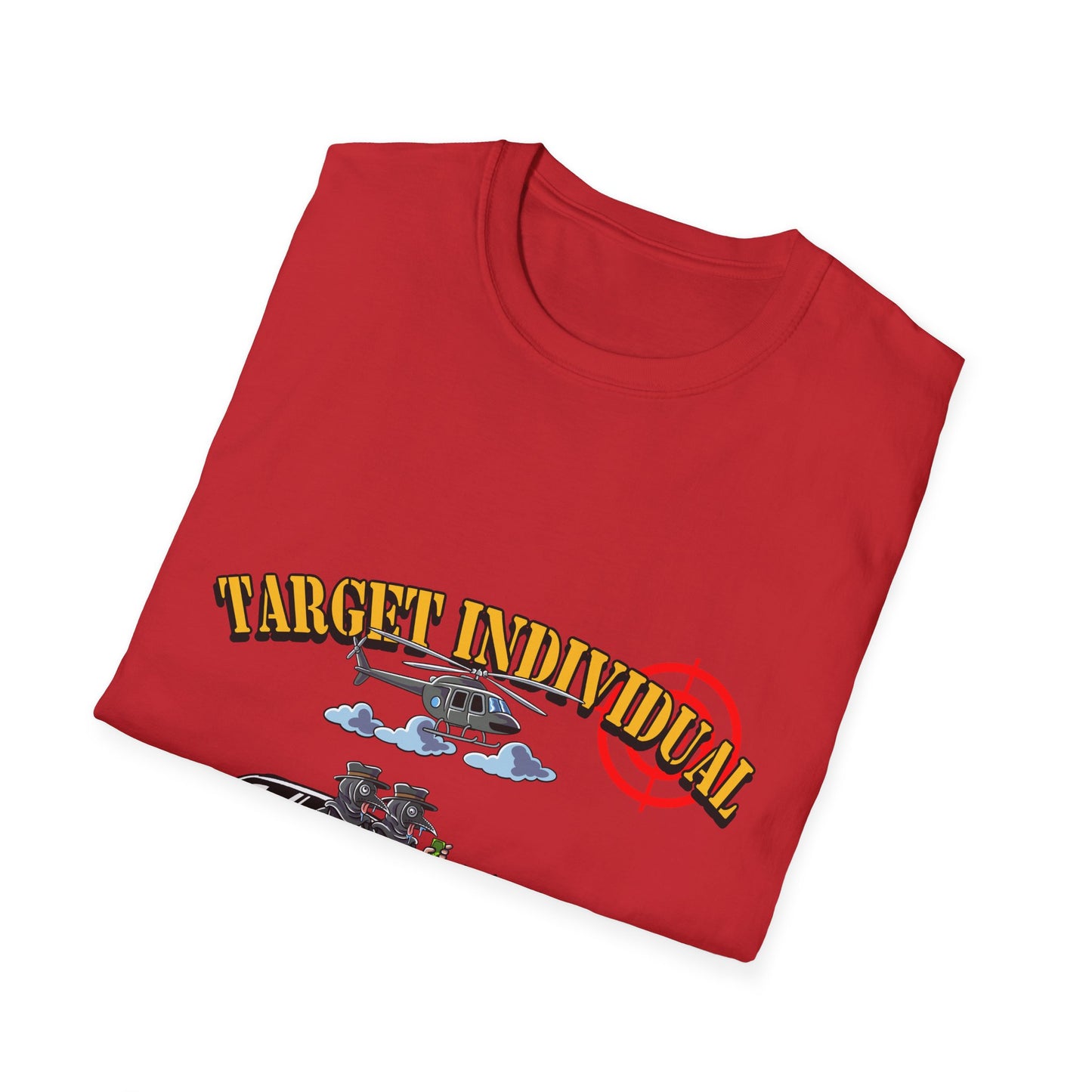 Target Individual T-Shirt — Funny Police Lineup Graphic Tee