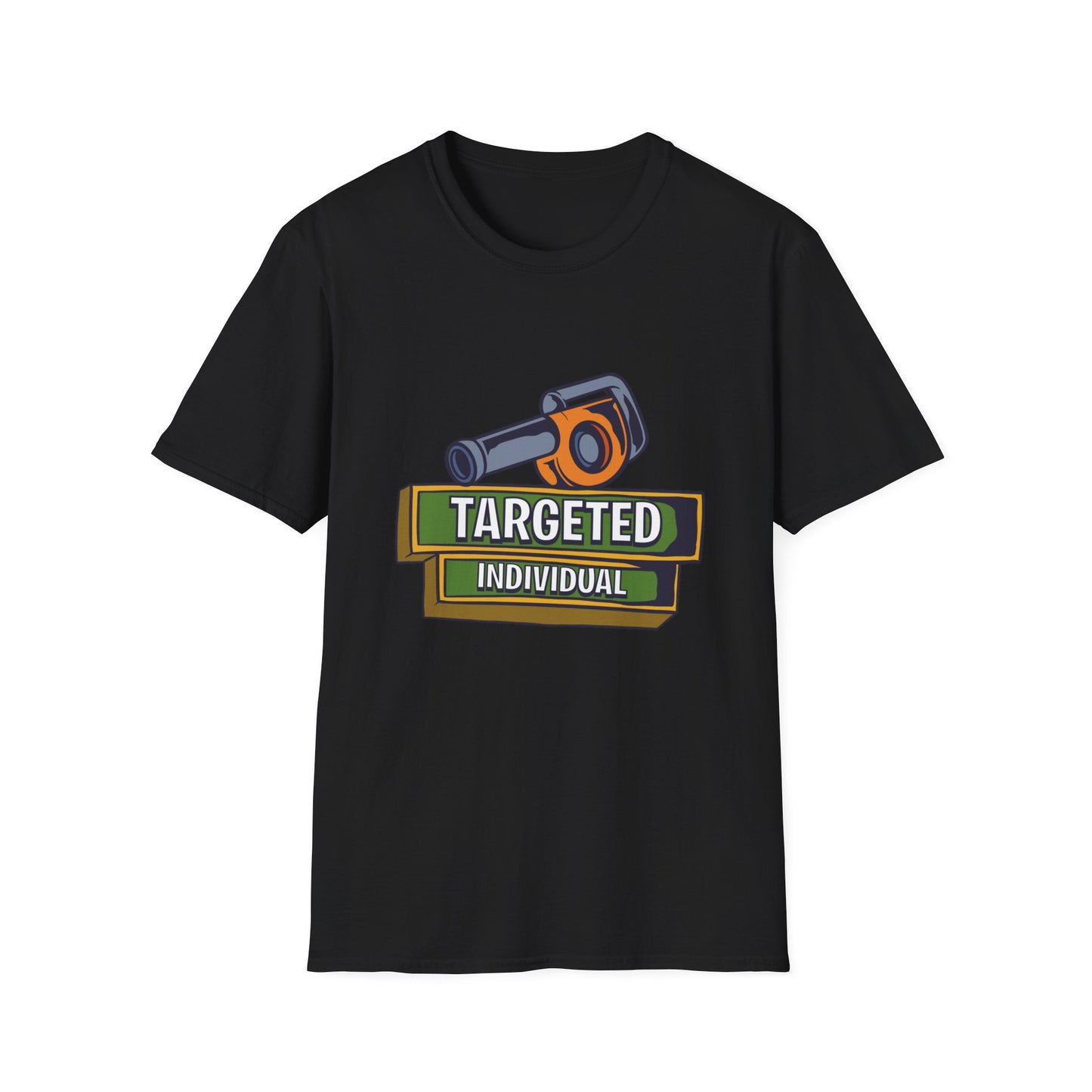 Targeted Individual T‑Shirt — Retro Camcorder Graphic