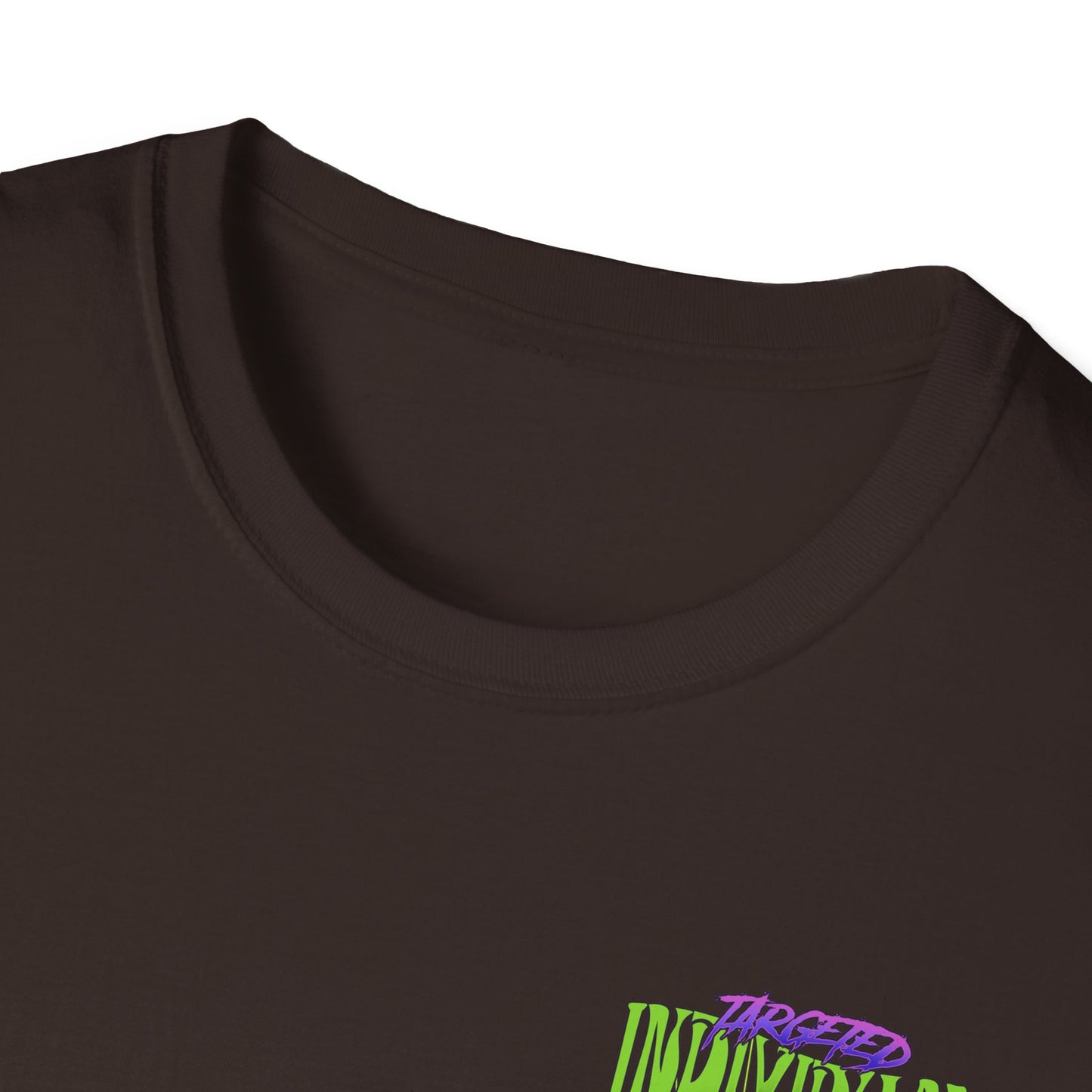 Scaredy Clown Graphic T-Shirt — Horror Joker Back Print