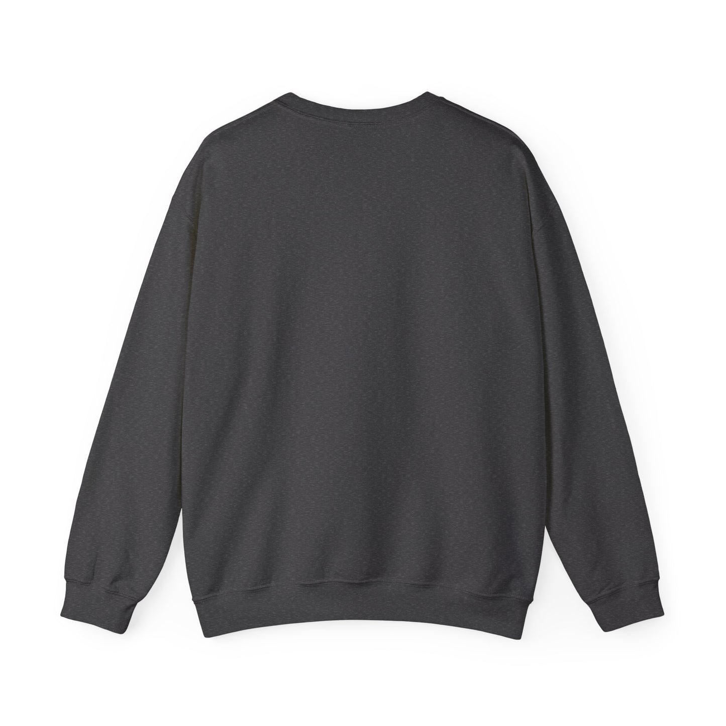 Graphic Sweatshirt — 'Who's Next?' Crime Scene Chalk Outline Crewneck