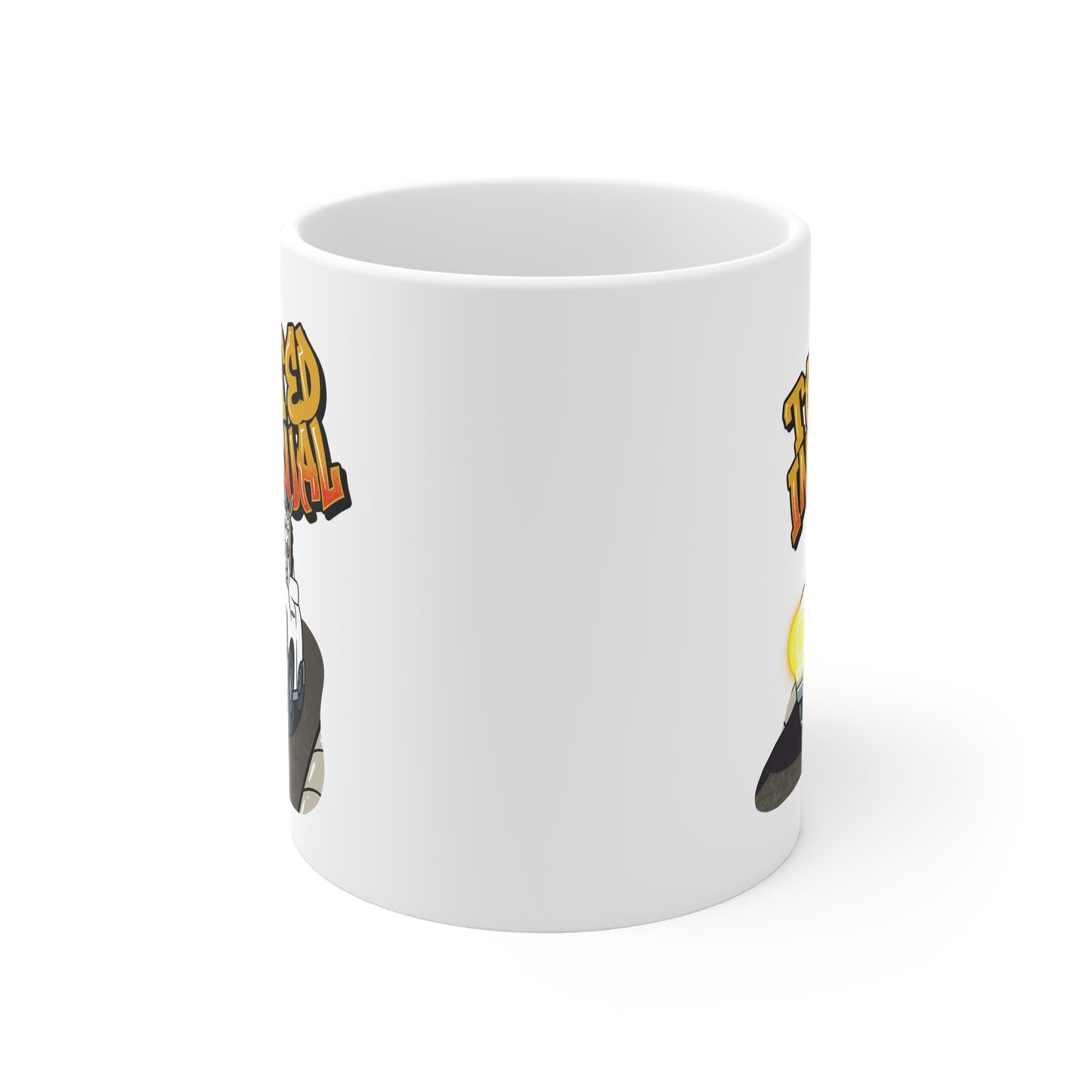 Targeted Individual Mug — Novelty Conspiracy Graphic Coffee Cup