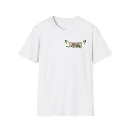 Targeted Individual Graphic Tee — Retro Diver Underwater Design