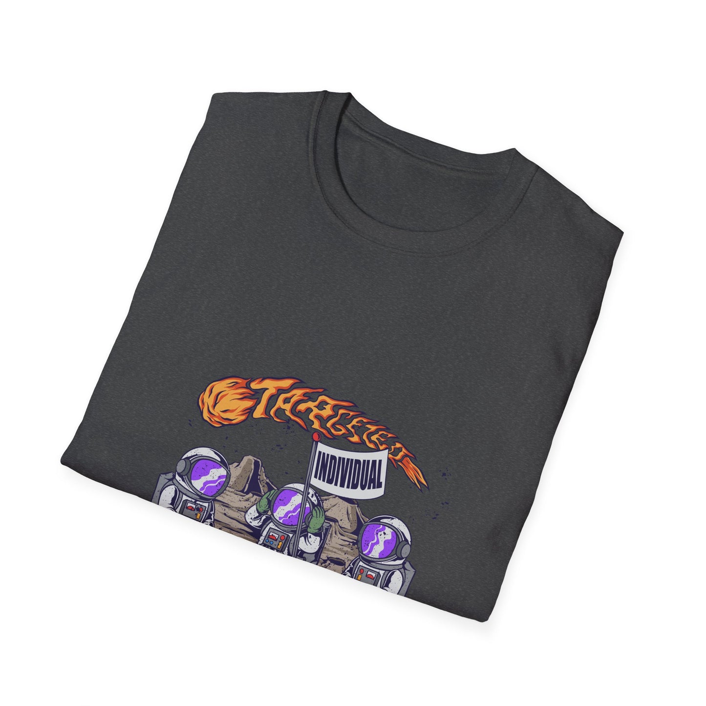 Astronaut Crew T-Shirt – Cute Space Crew with Flaming Comet Graphic