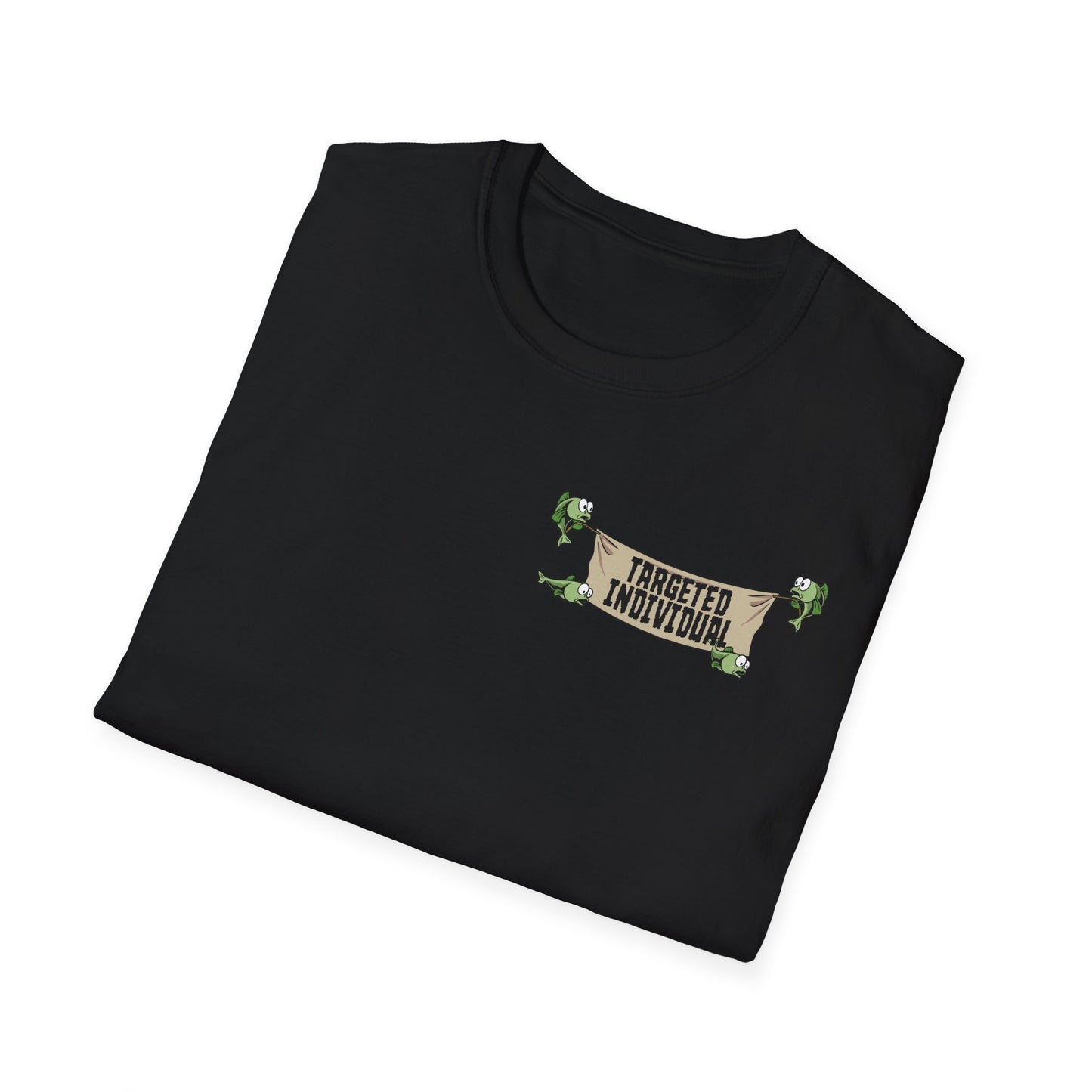 Targeted Individual Graphic Tee — Retro Diver Underwater Design
