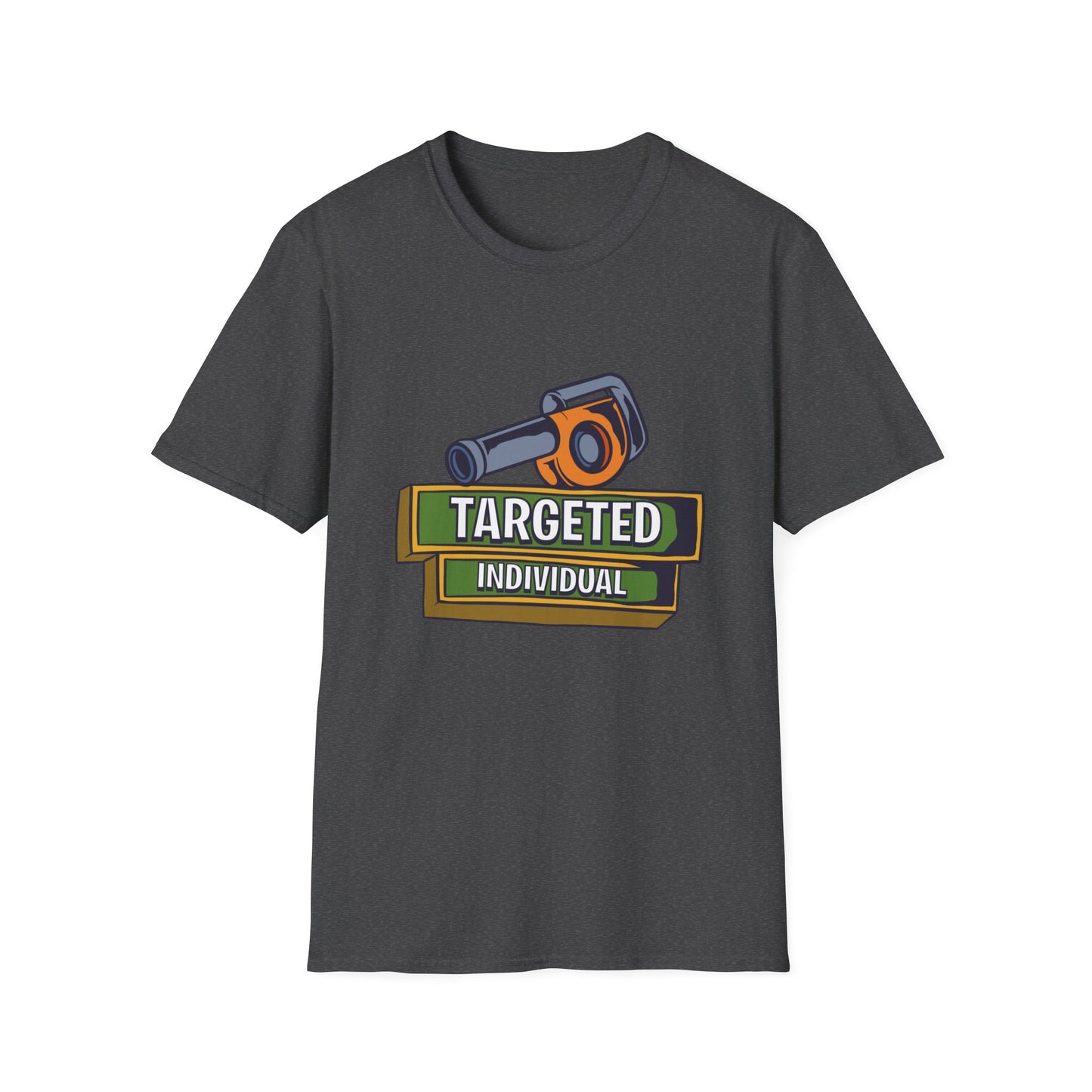 Targeted Individual T‑Shirt — Retro Camcorder Graphic