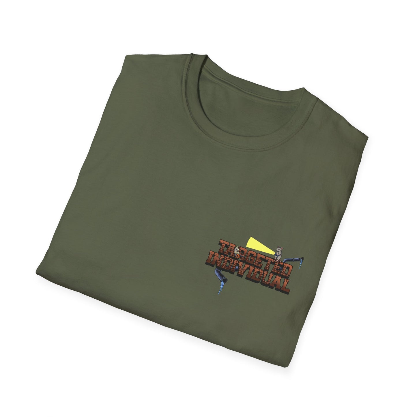 Plumber Retro Graphic T‑Shirt — "Tabotted Industrial" Back Artwork