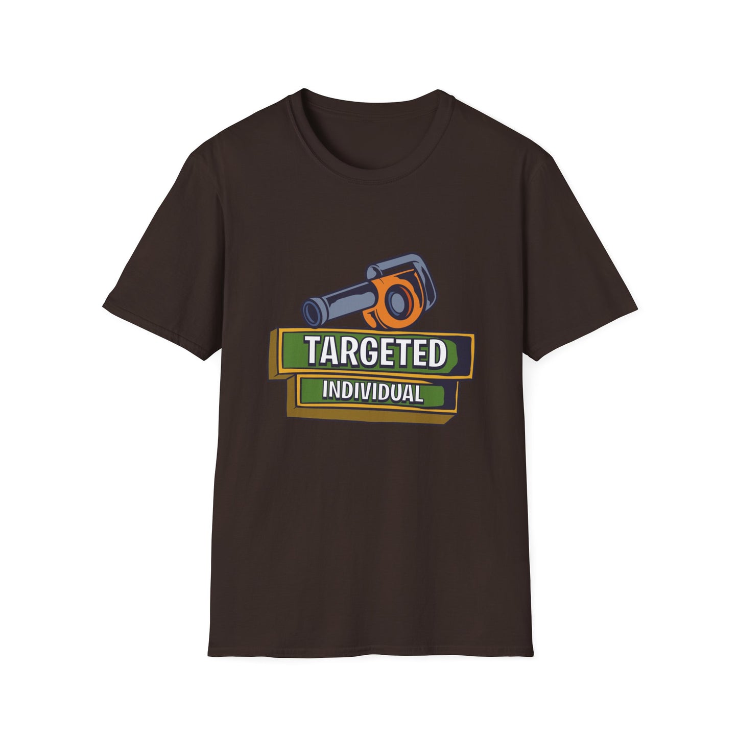 Targeted Individual T‑Shirt — Retro Camcorder Graphic