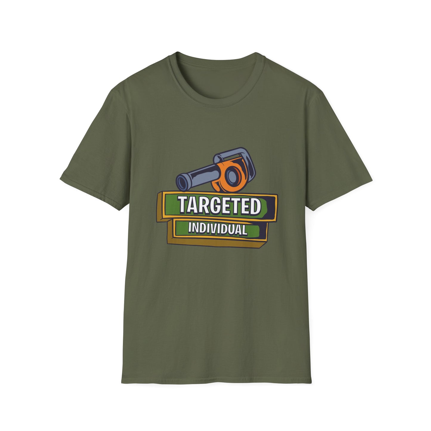 Targeted Individual T‑Shirt — Retro Camcorder Graphic