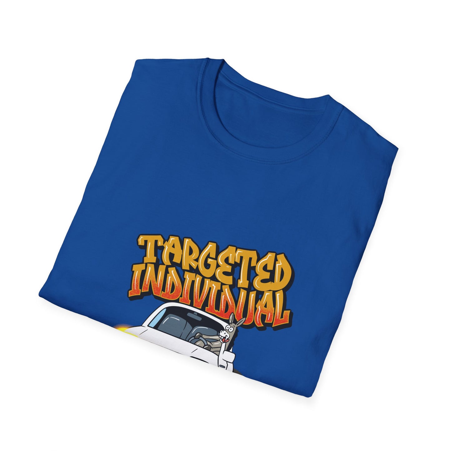 T-Shirt — 'Targeted Individual' Retro Car Graphic Tee