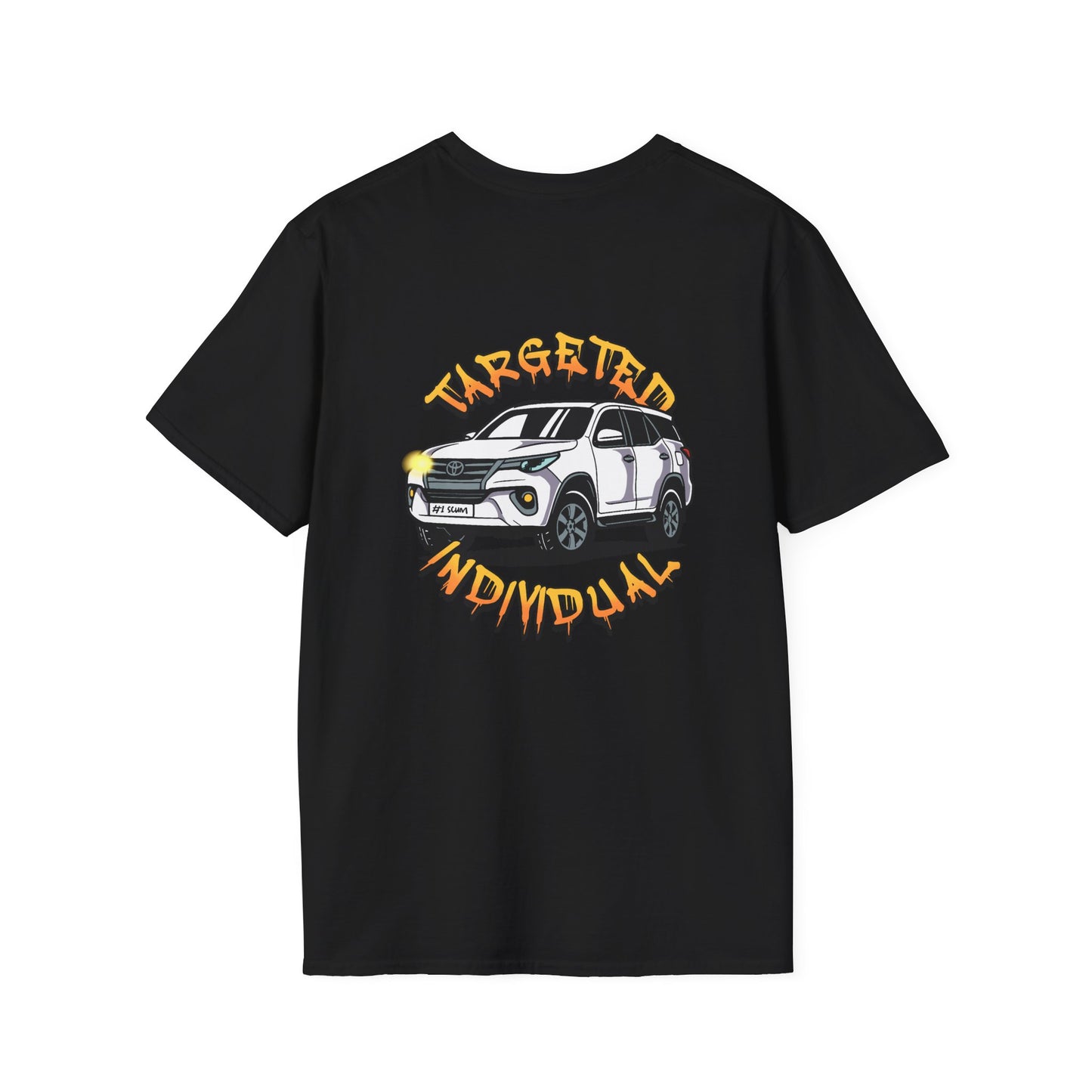 Car Graphic T-Shirt — “Targeted Individuals” Illustration Tee