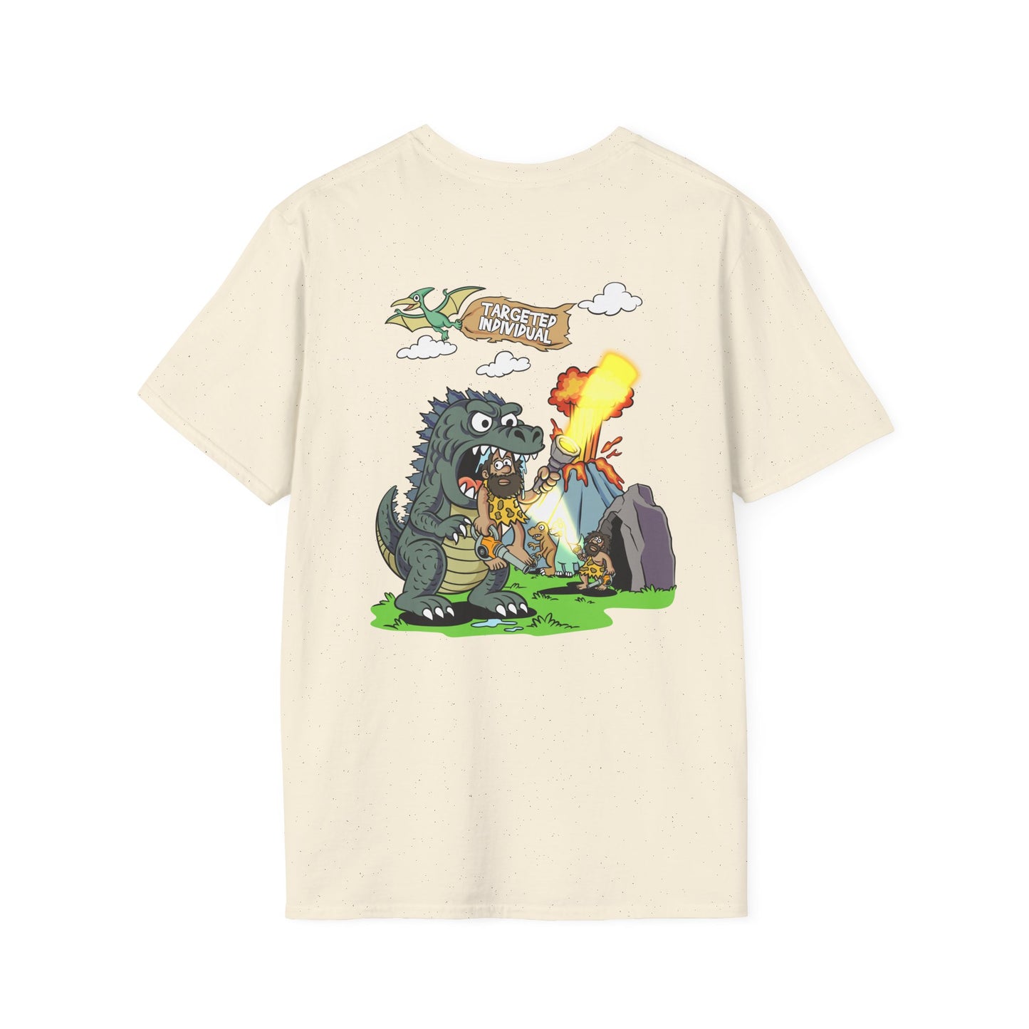 Godzilla Camping T-Shirt — 'Gojita's Wild Camp' Graphic Tee