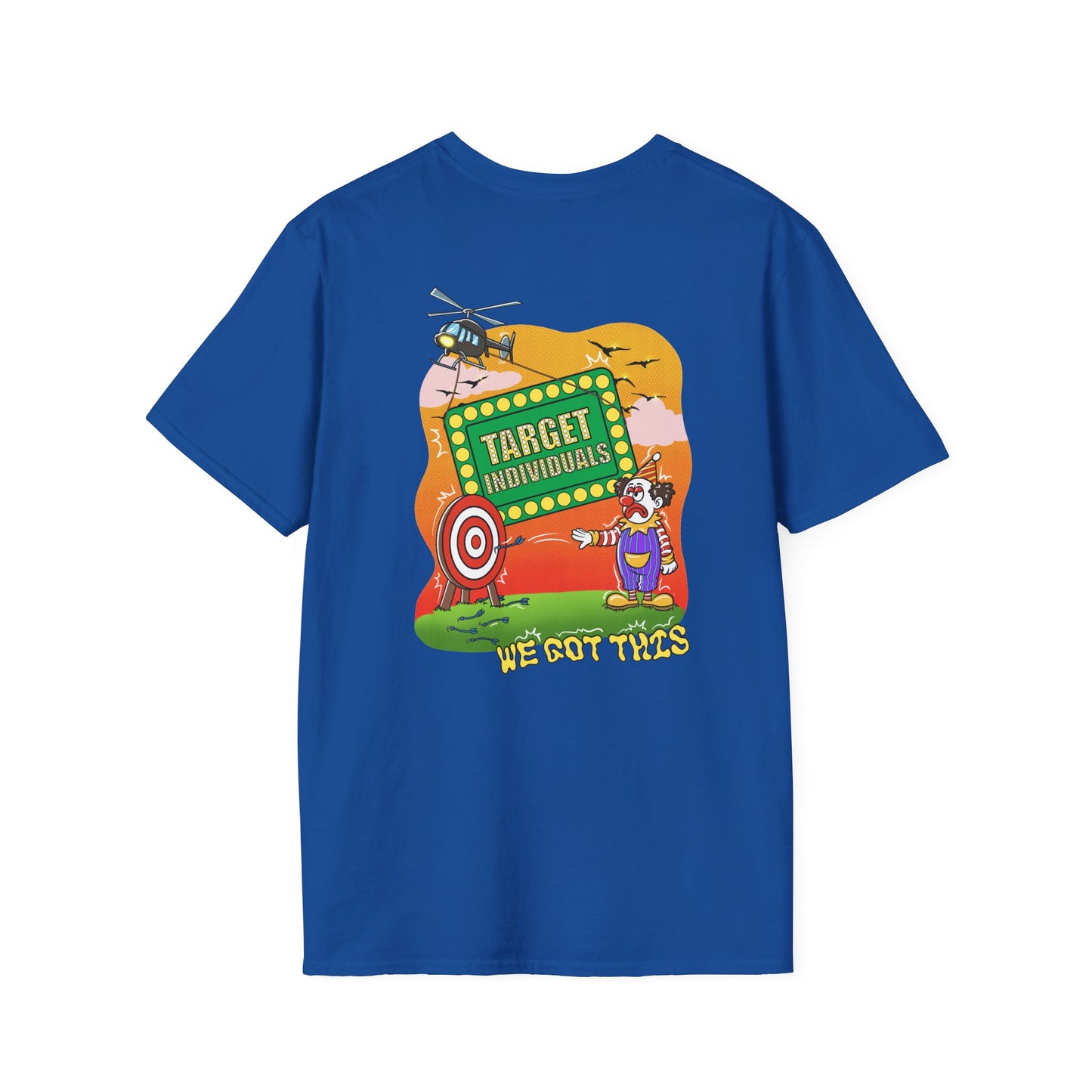 Target Individuals T-Shirt — Funny Target Practice Graphic Tee