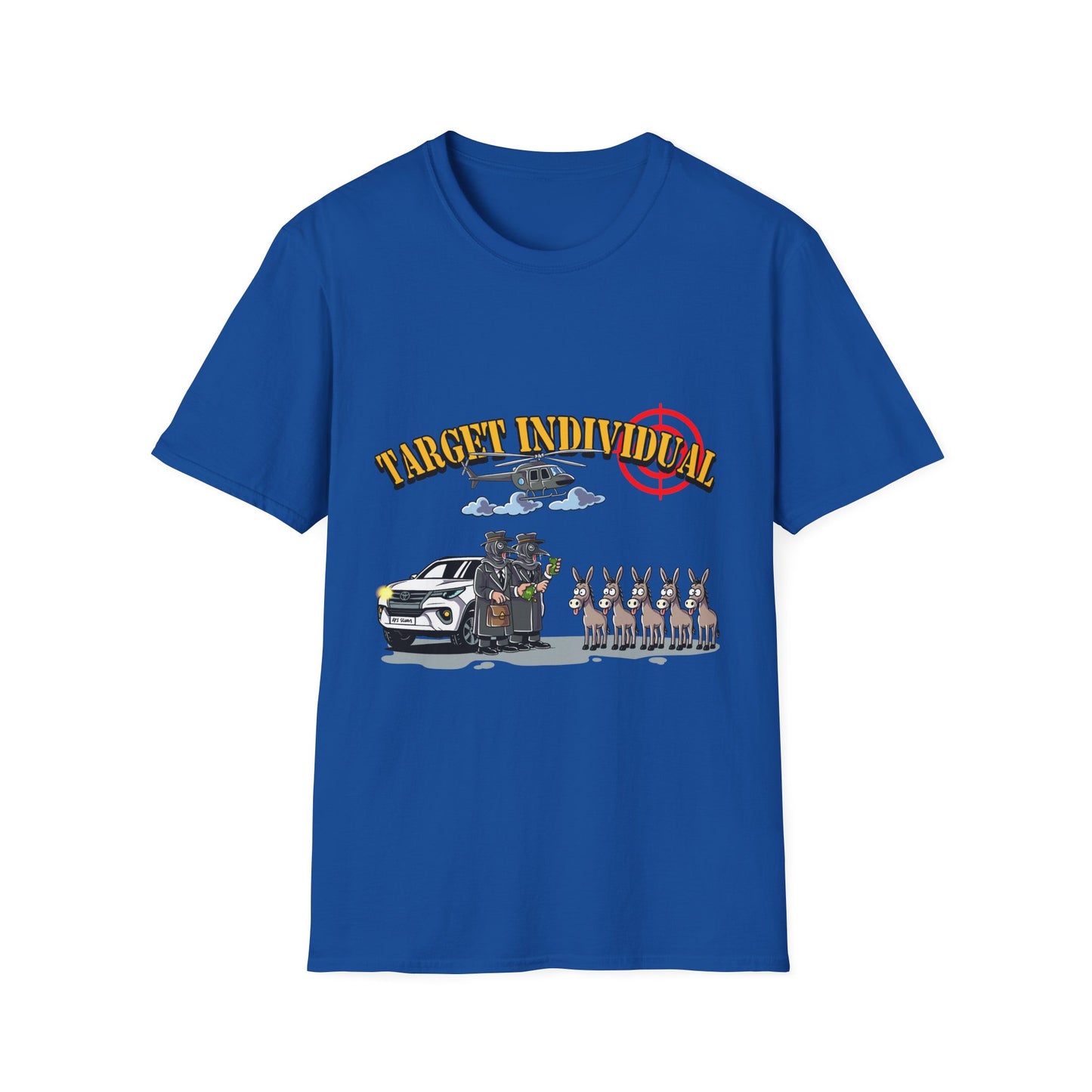 Target Individual T-Shirt — Funny Police Lineup Graphic Tee
