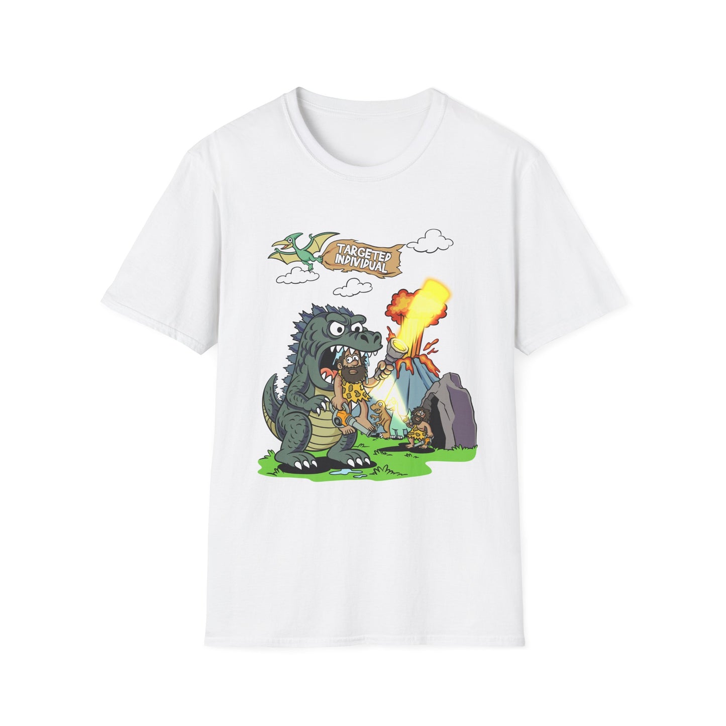 Godzilla Camping T‑Shirt — Funny Monster Camping Design (That’s My Campfire!)