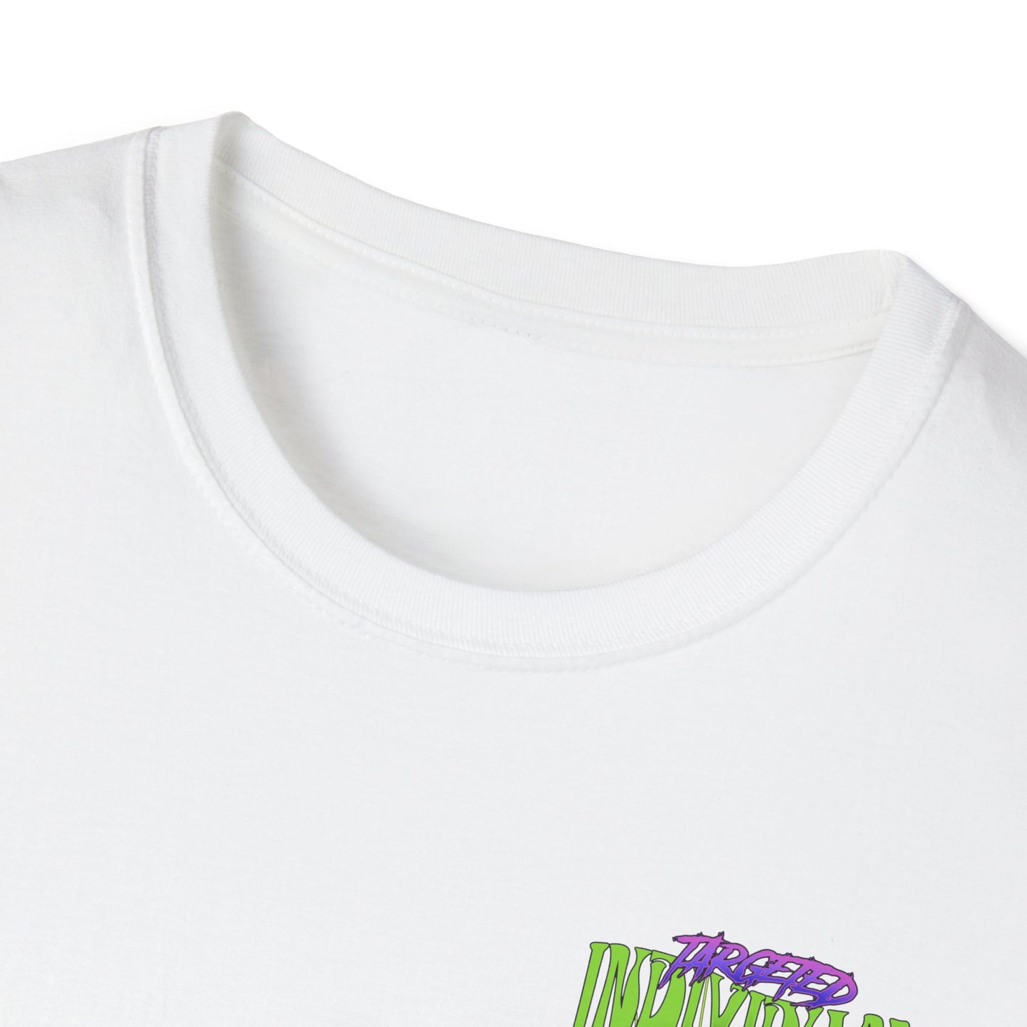 Scaredy Clown Graphic T-Shirt — Horror Joker Back Print