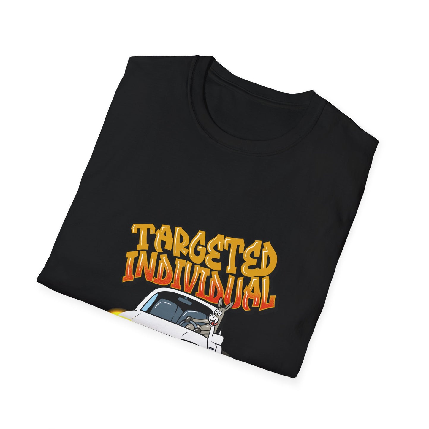T-Shirt — 'Targeted Individual' Retro Car Graphic Tee