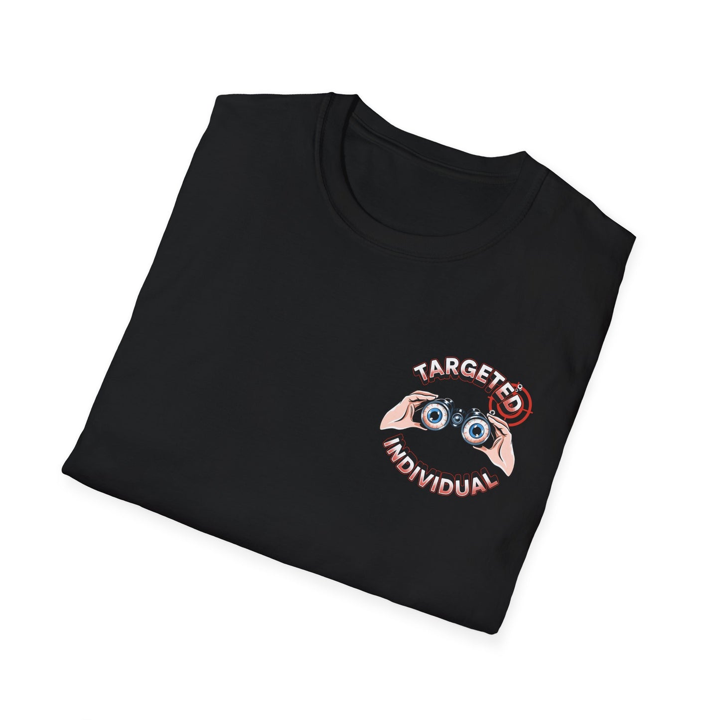 T-Shirt — Retro 'No Stalking' Vintage Graphic Tee (Front Sloth & Back Emblem)