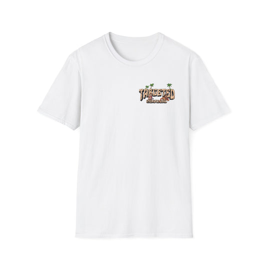Targeted Horizons T-Shirt — Vintage Surf Adventure Graphic Tee