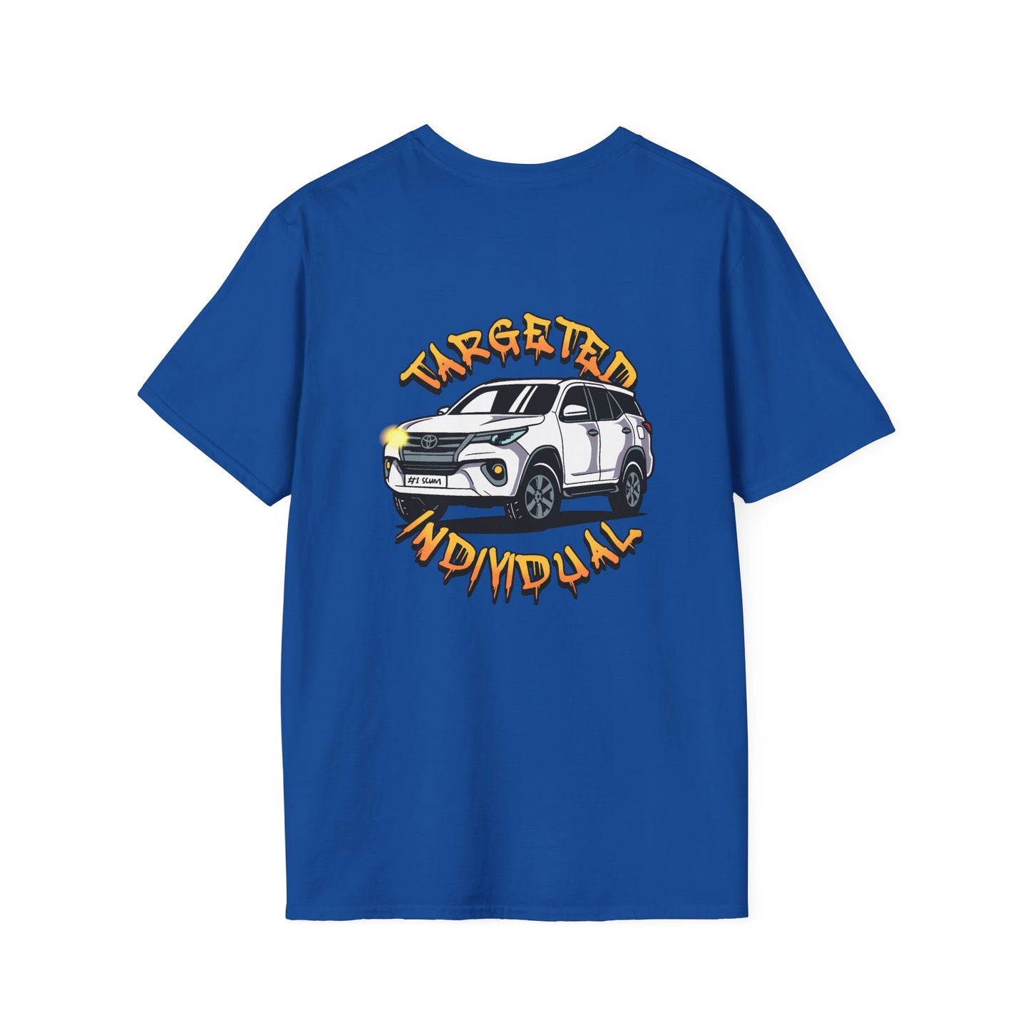 Car Graphic T-Shirt — “Targeted Individuals” Illustration Tee