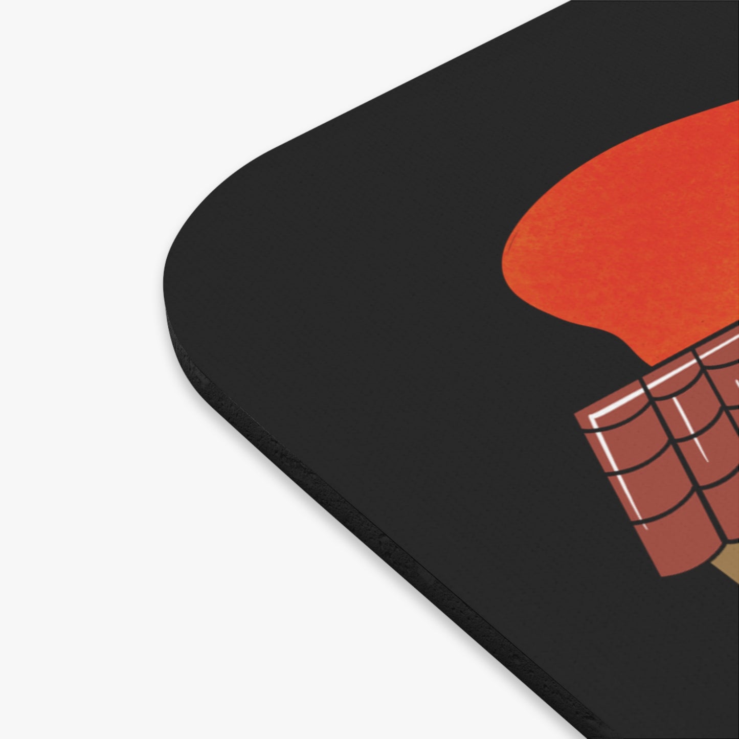 Targeted Individual Cartoon Mouse Pad — Funny Conspiracy Humor Desk Mat