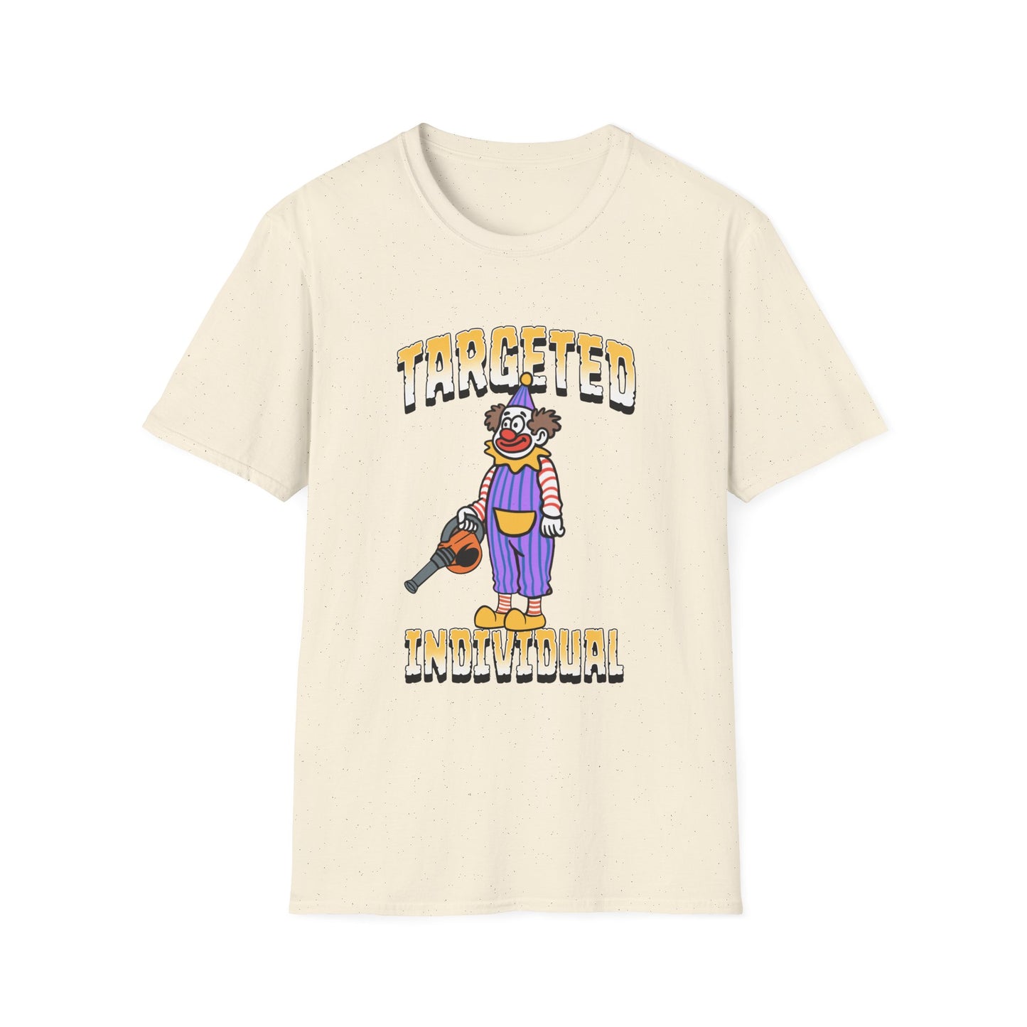 Targeted Individual Clown T-Shirt — Graphic Protest Tee