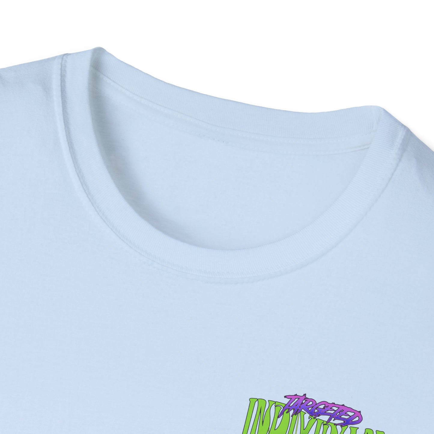 Scaredy Clown Graphic T-Shirt — Horror Joker Back Print
