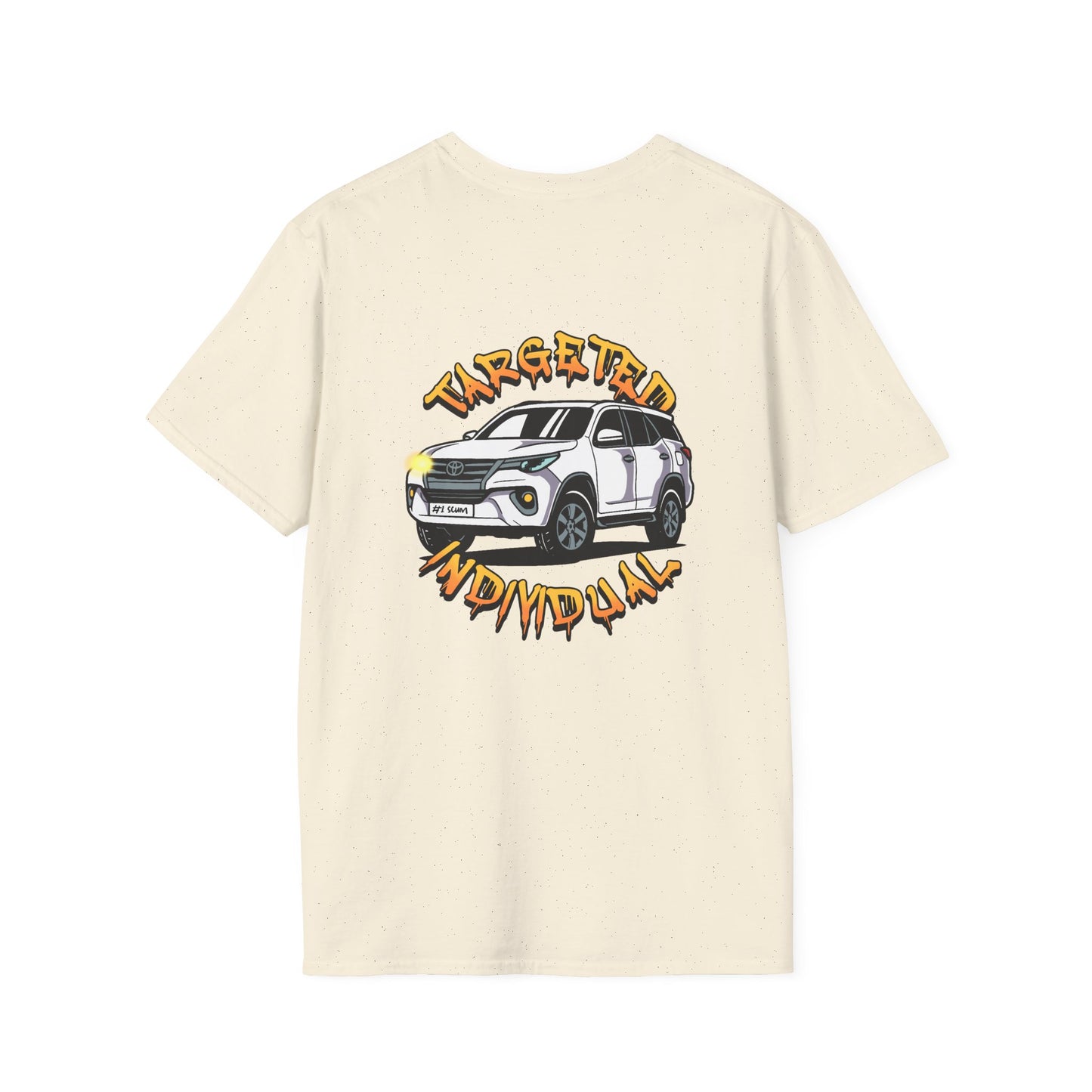Car Graphic T-Shirt — “Targeted Individuals” Illustration Tee