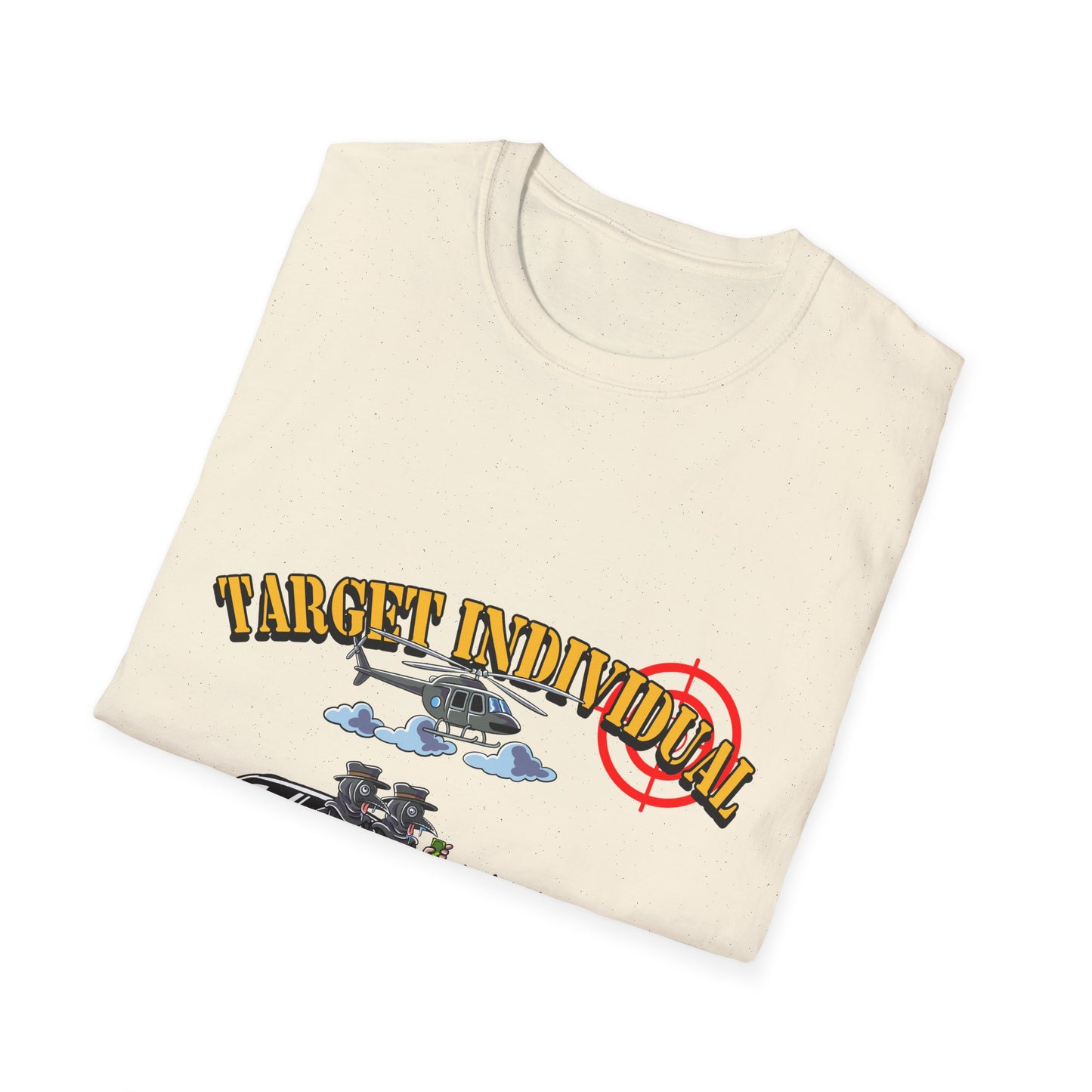 Target Individual T-Shirt — Funny Police Lineup Graphic Tee