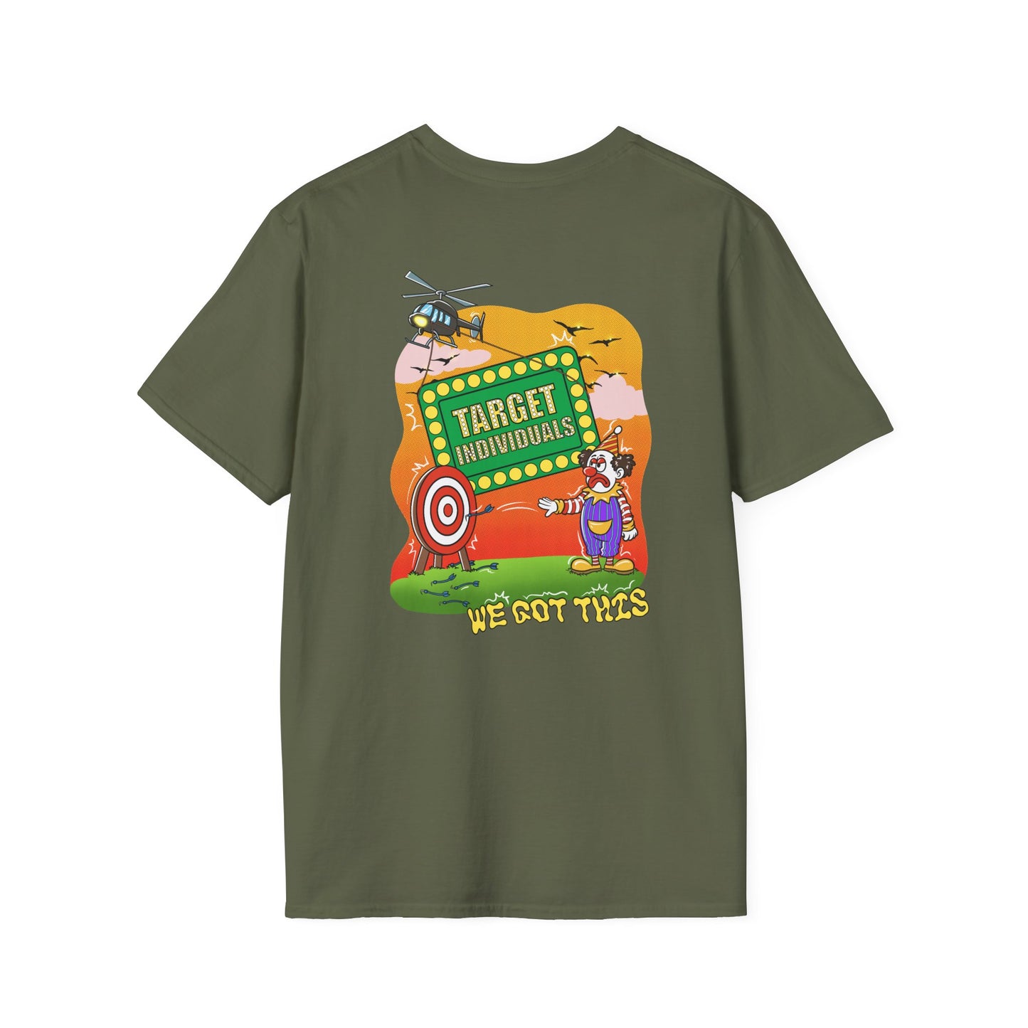 Target Individuals T-Shirt — Funny Target Practice Graphic Tee