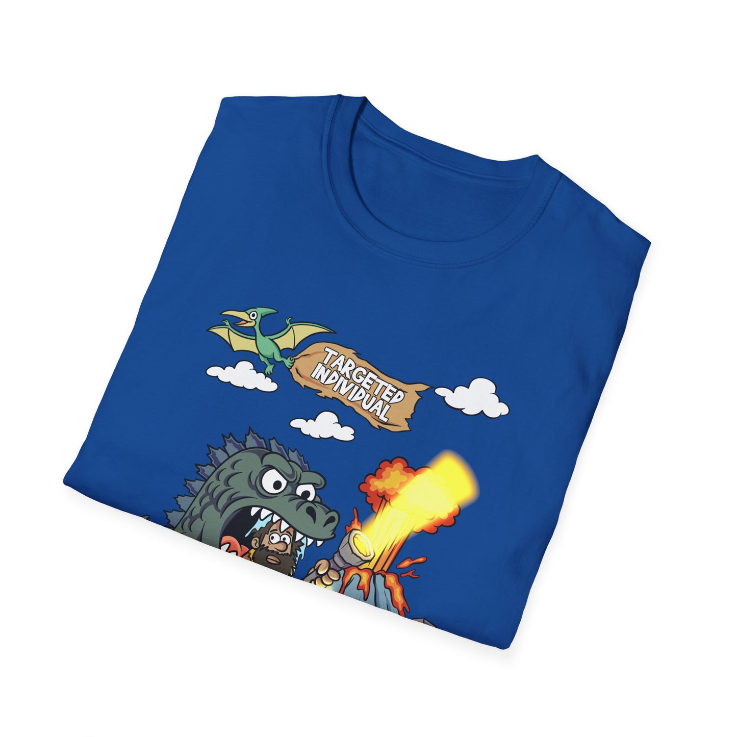 Godzilla Camping T‑Shirt — Funny Monster Camping Design (That’s My Campfire!)