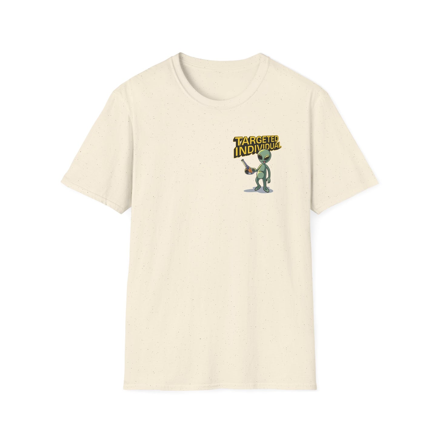 Alien Abduction Graphic T-Shirt — "Target Individual" Sci‑Fi UFO Tee
