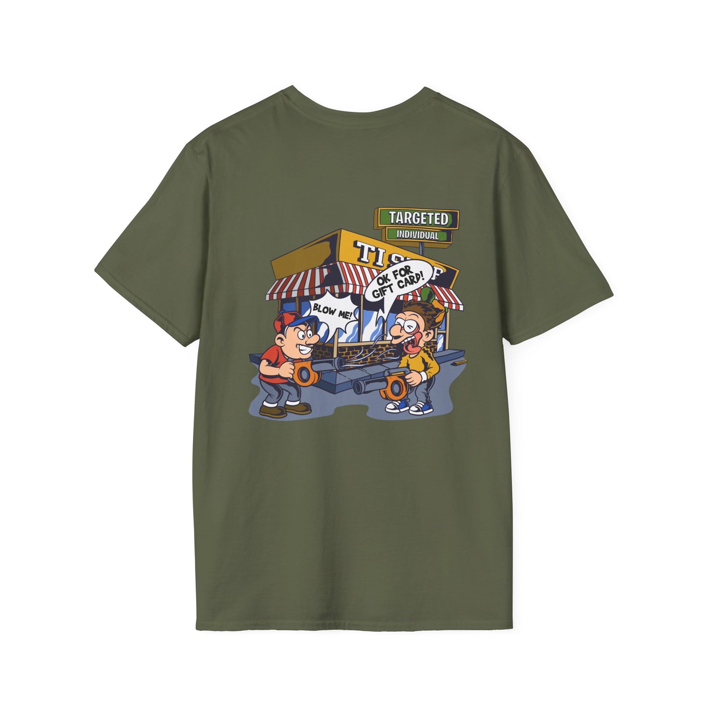 Targeted by the System T-Shirt — Satirical AI/Tech Protest Graphic Tee