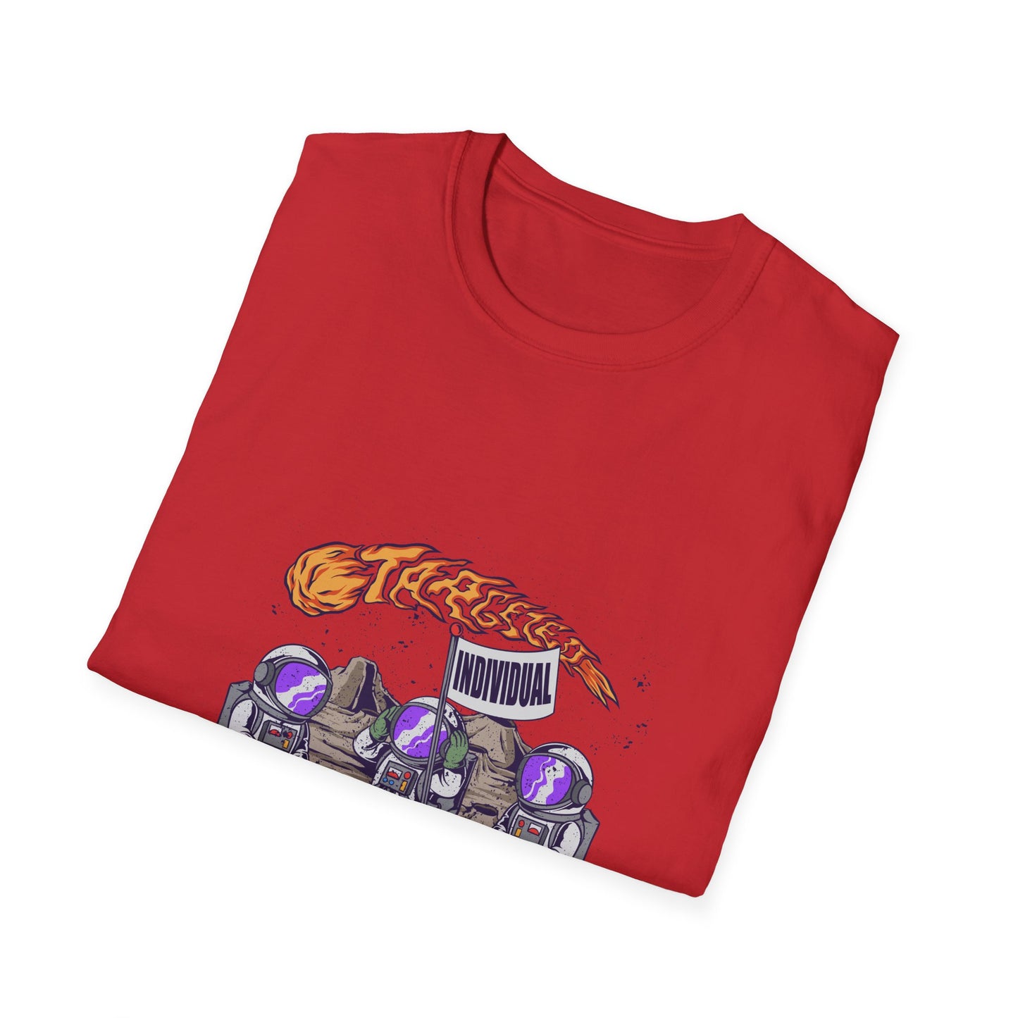 Astronaut Crew T-Shirt – Cute Space Crew with Flaming Comet Graphic
