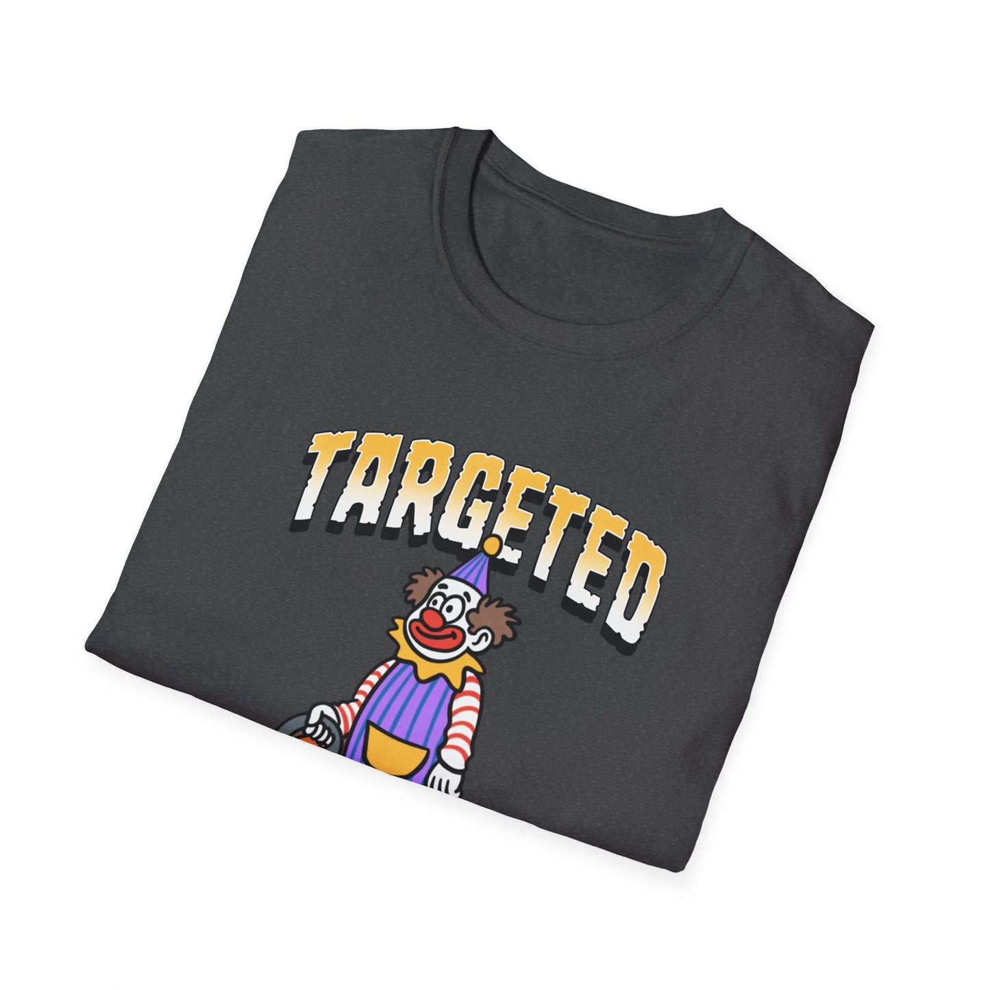 Targeted Individual Clown T-Shirt — Graphic Protest Tee