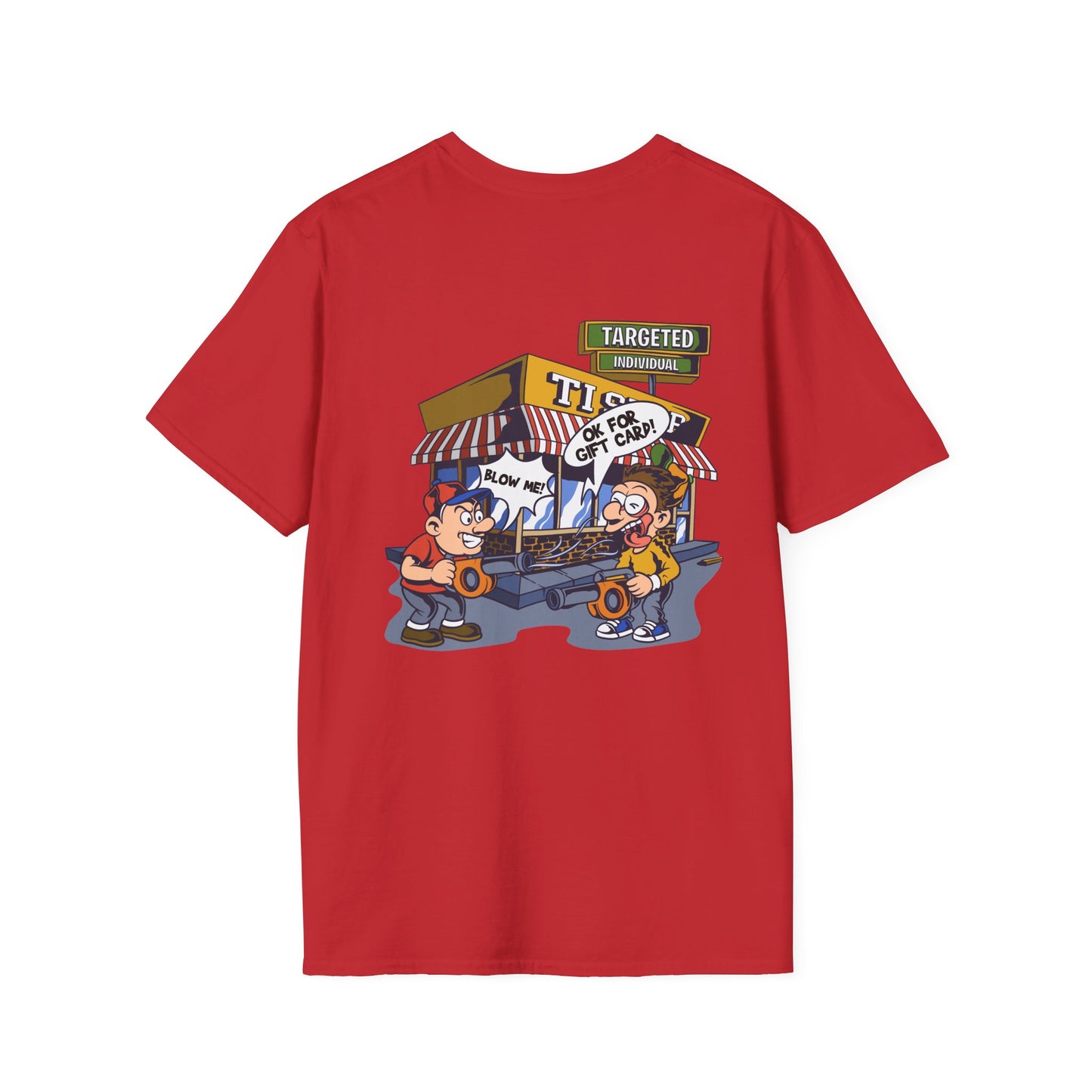 Targeted by the System T-Shirt — Satirical AI/Tech Protest Graphic Tee