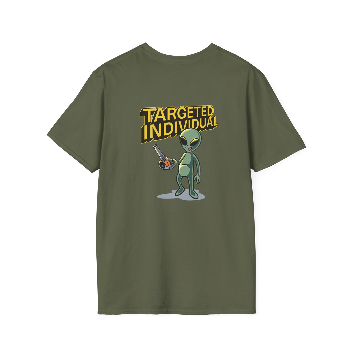 Alien 'Targeted Individual' Graphic T-Shirt