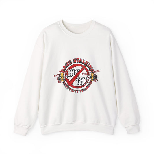 Crewneck Sweatshirt — Retro Hockey No Standing Design