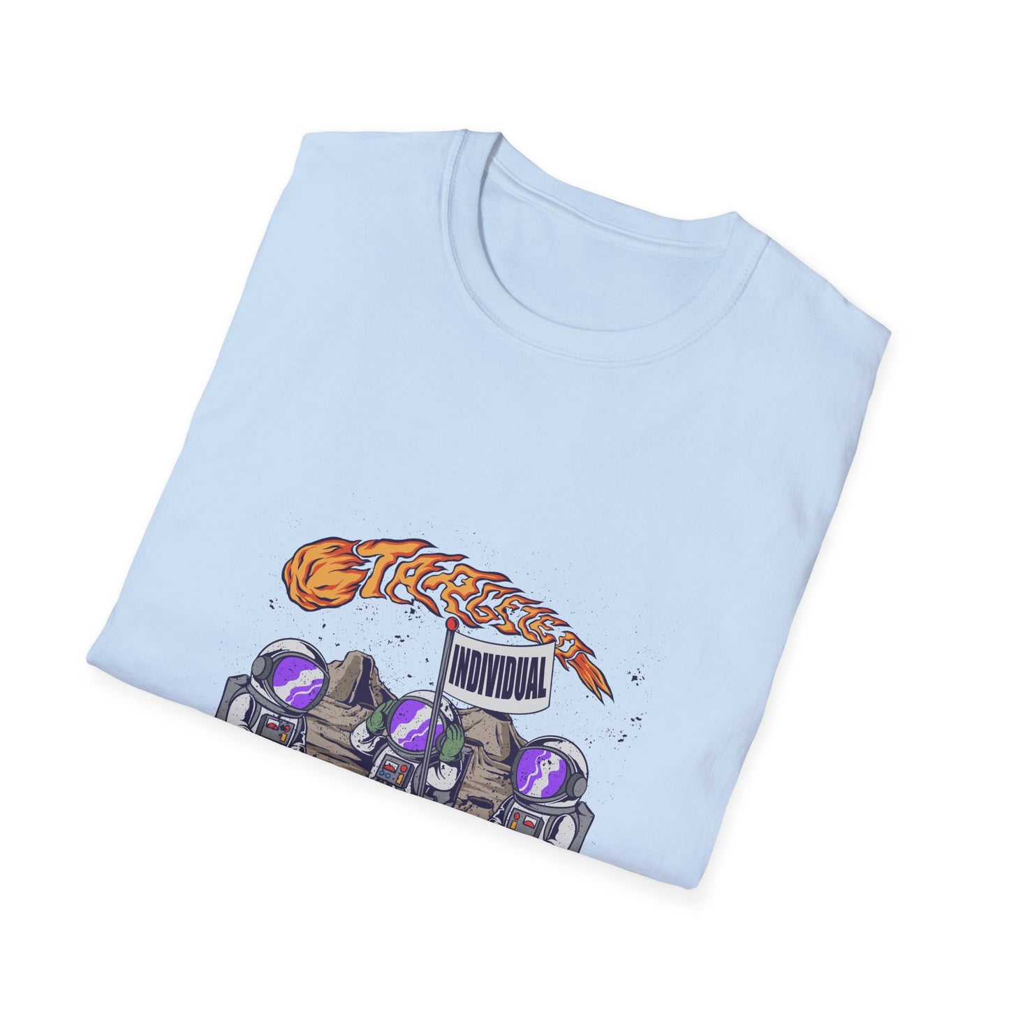 Astronaut Crew T-Shirt – Cute Space Crew with Flaming Comet Graphic