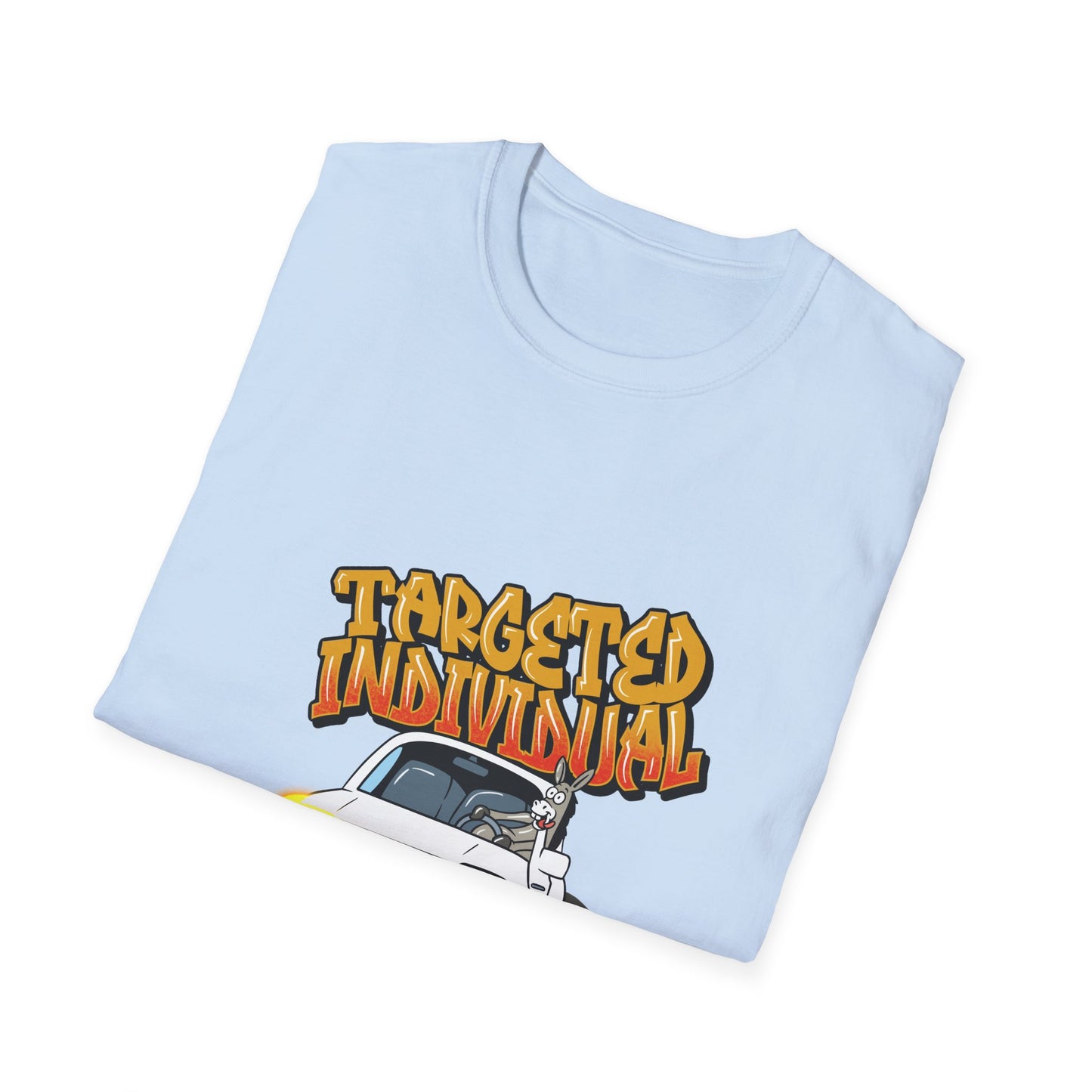 T-Shirt — 'Targeted Individual' Retro Car Graphic Tee