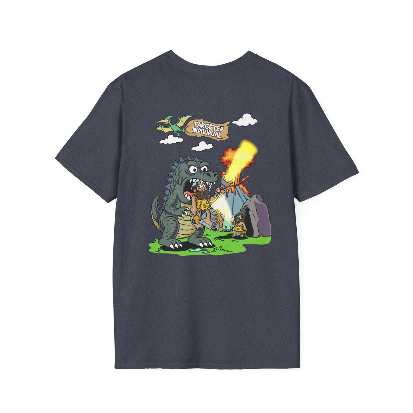 Godzilla Camping T-Shirt — 'Gojita's Wild Camp' Graphic Tee