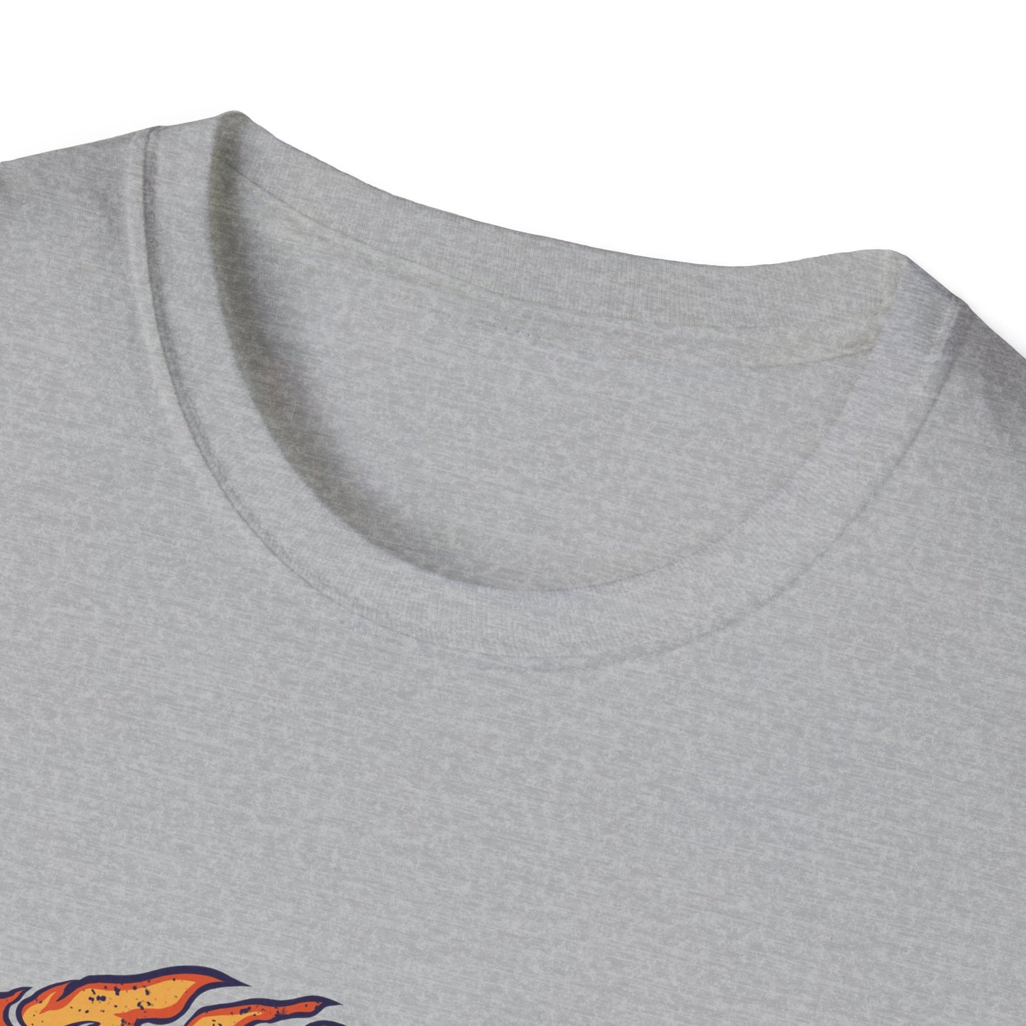 Astronaut Guitar T-Shirt — Retro Space Rock Design ("Takeoff")