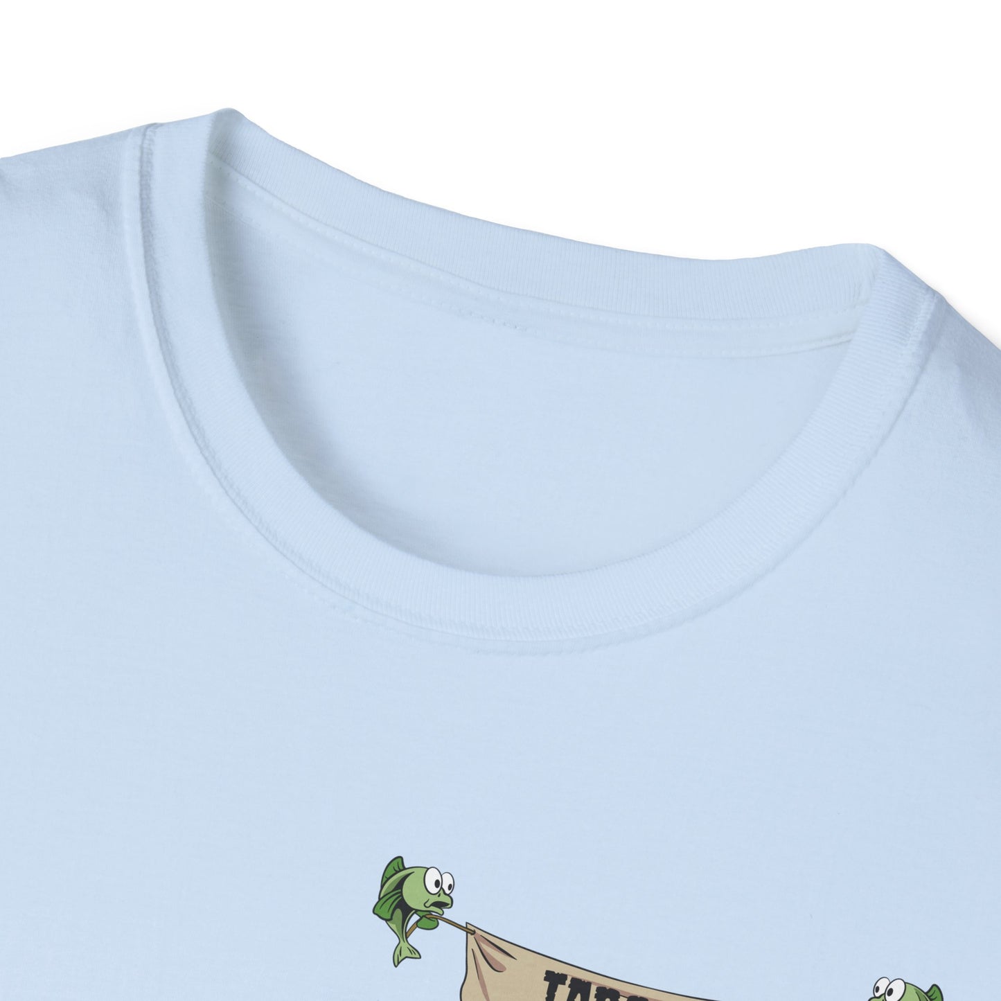 Targeted Individual Graphic Tee — Retro Diver Underwater Design