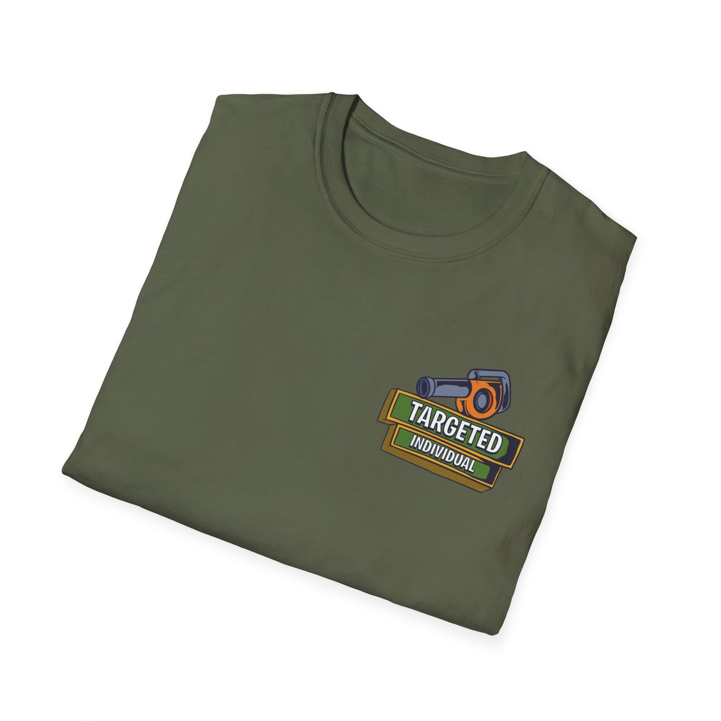Targeted Ad Vendor T-Shirt — Funny Street Market Cartoon Graphic Tee