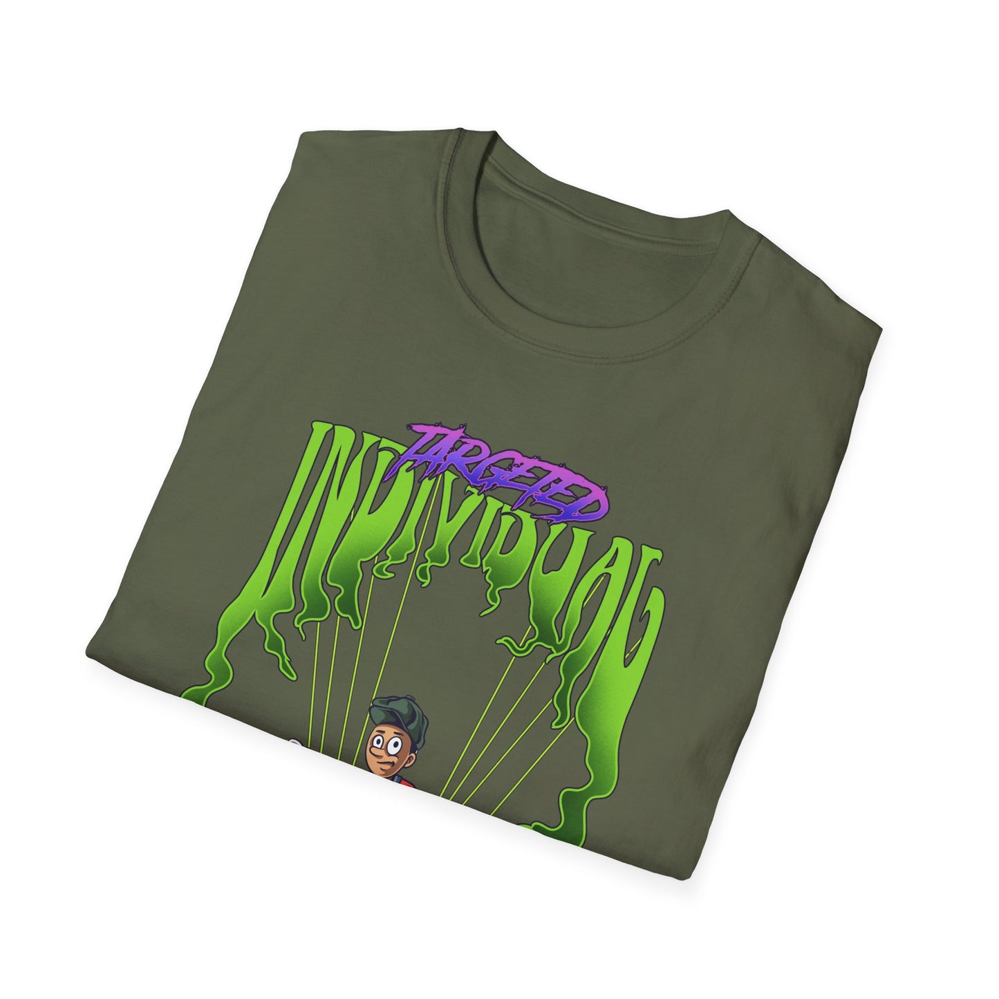 T-Shirt — Puppet Strings Graphic Tee (Young Gamer Puppet Design)