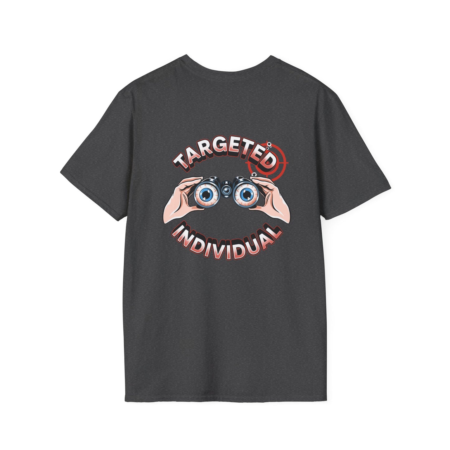 Targeted Individual T‑Shirt — Vintage Binoculars Graphic Tee