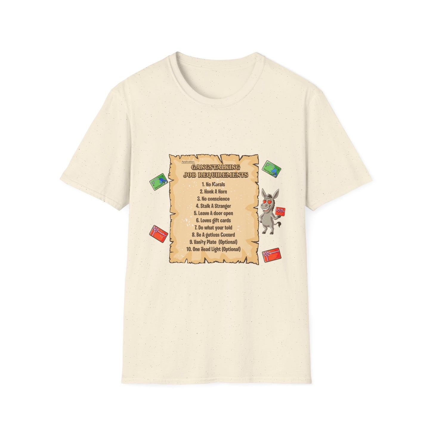 Christmas Reindeer Gift Checklist T-Shirt — Funny Holiday Present List Tee