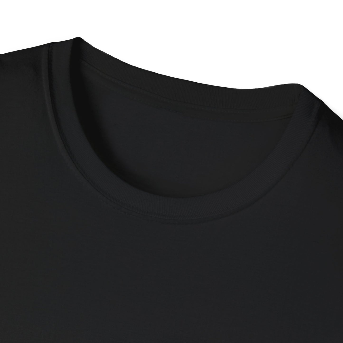 Graphic T-Shirt — 'Targeted' Flea Market Cartoon Back Print