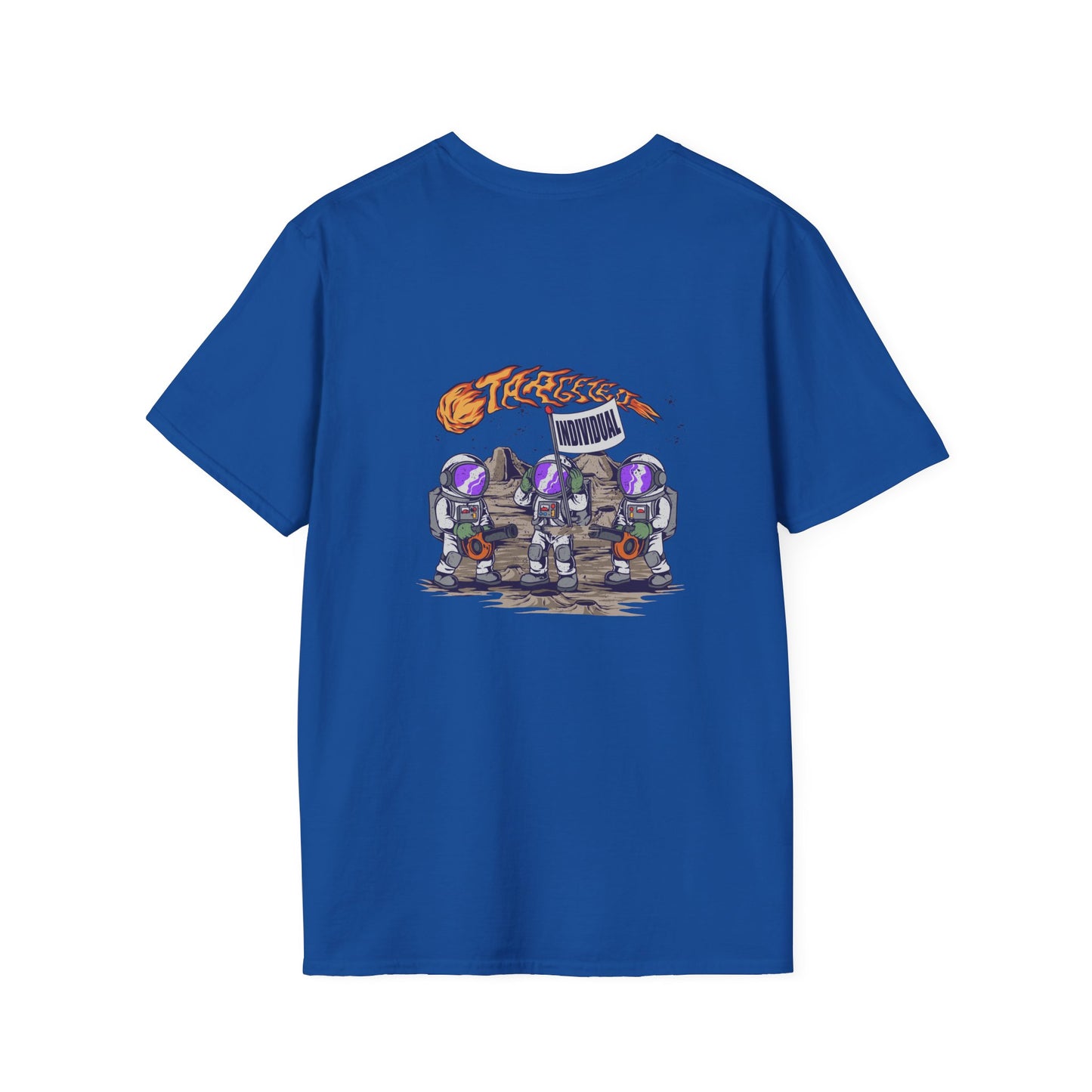 Astronaut Crew T‑Shirt — Cute Cartoon Spacewalk Design