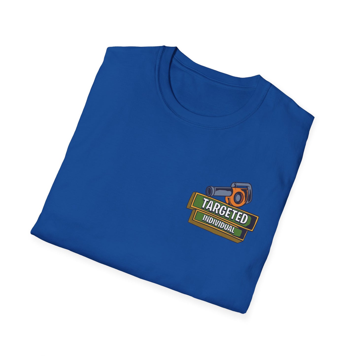 Targeted Ad Vendor T-Shirt — Funny Street Market Cartoon Graphic Tee